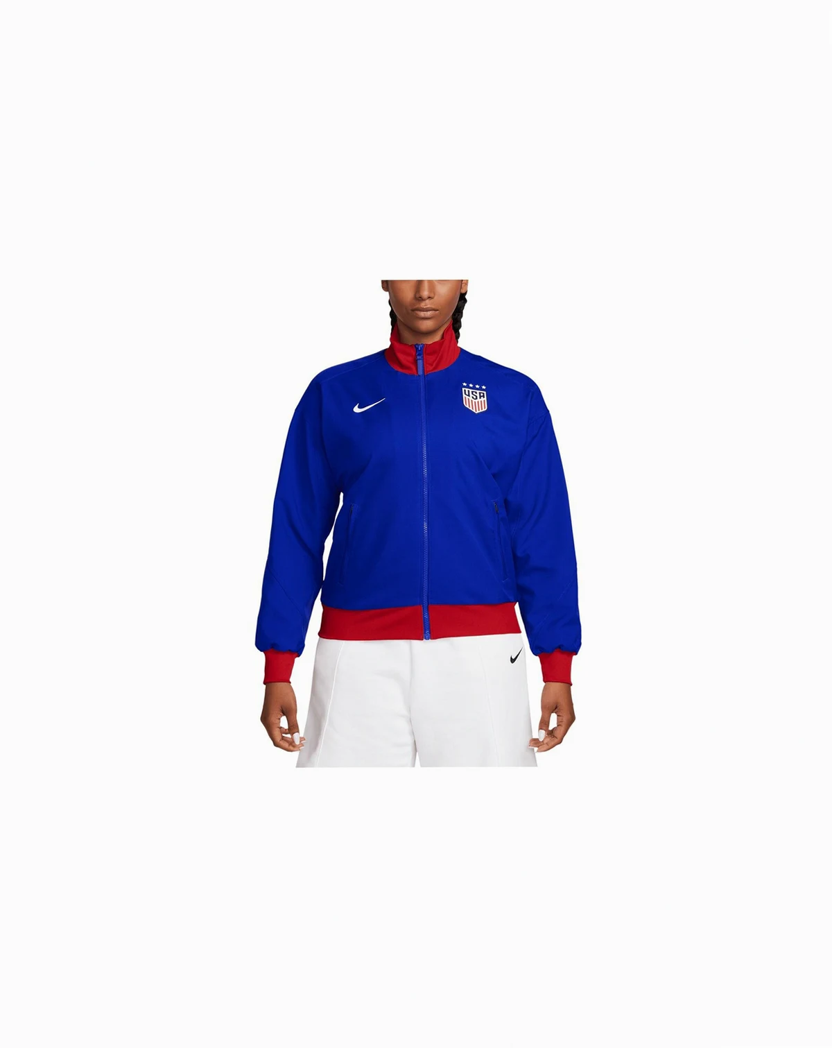Women's Royal USWNT 224 Strike Anthem Full-Zip Jacket