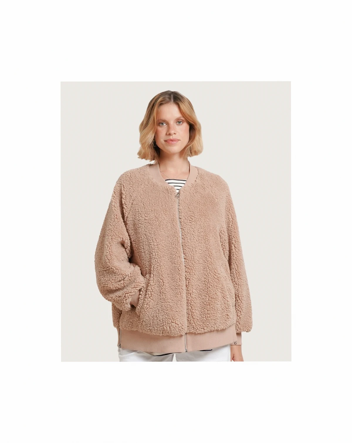 Cozy Before & After Jacket