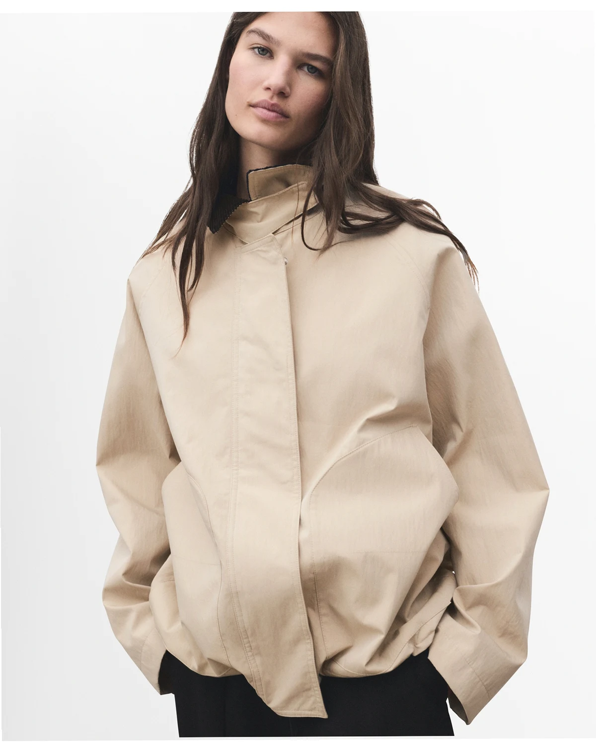 Women's Corduroy Collar Cotton Jacket