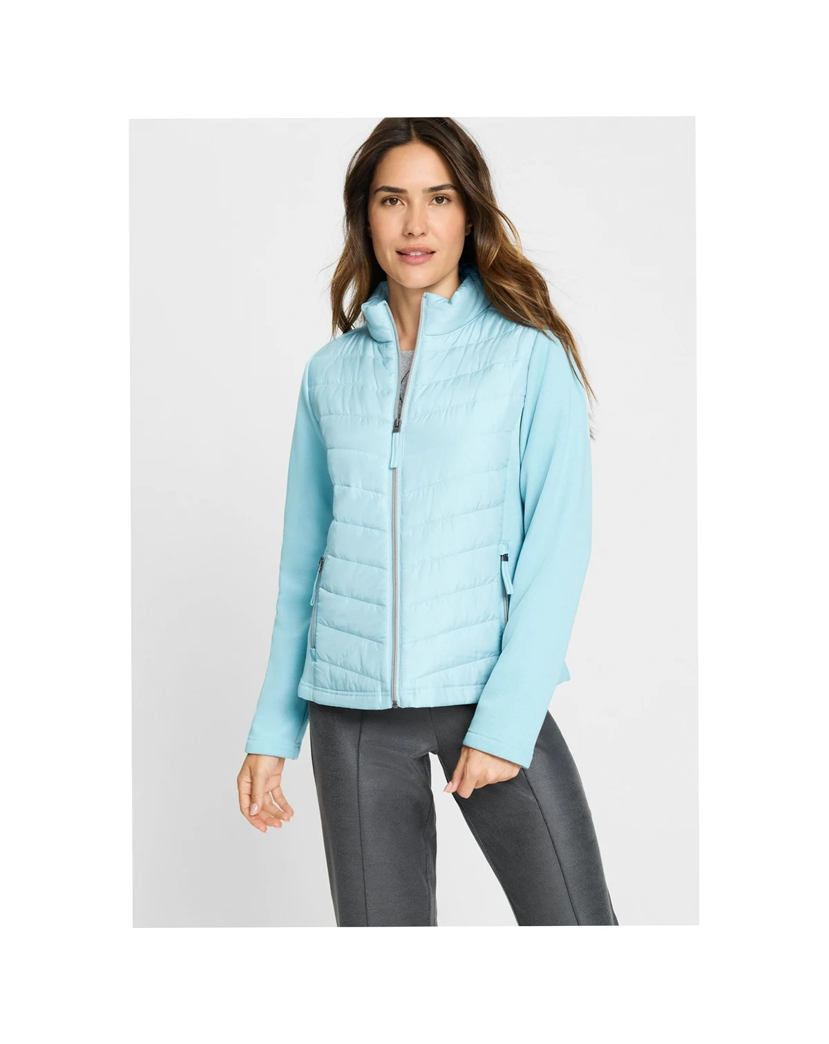 Women's Mixed Media Jacket