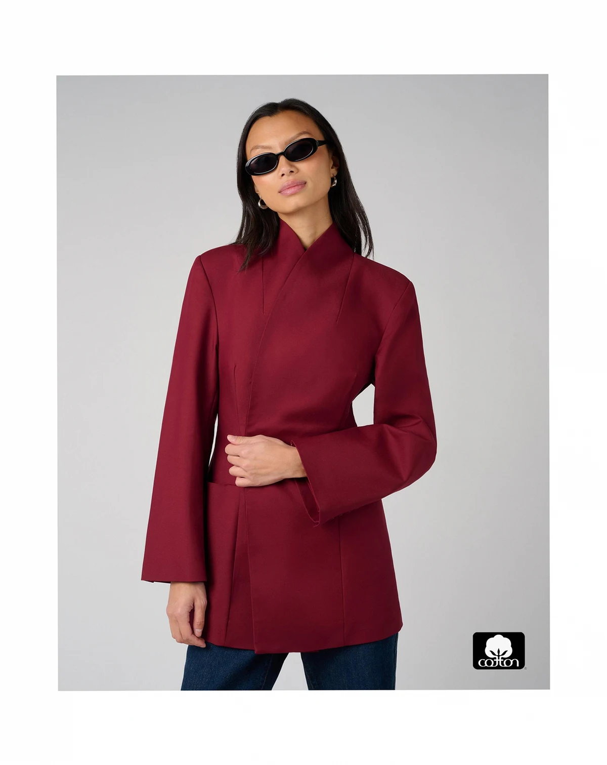 Women's Hour Glass Blazer Jacket