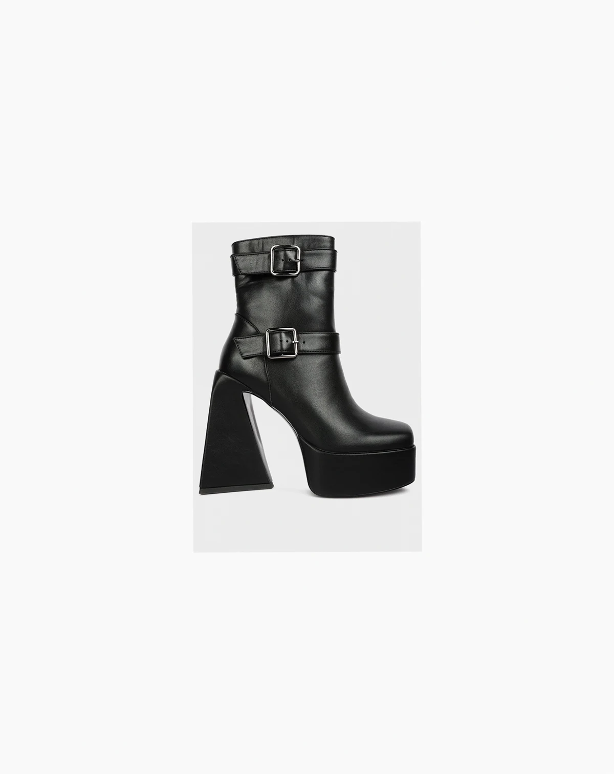 Womens Hot Cocoa High Platform Ankle Boots
