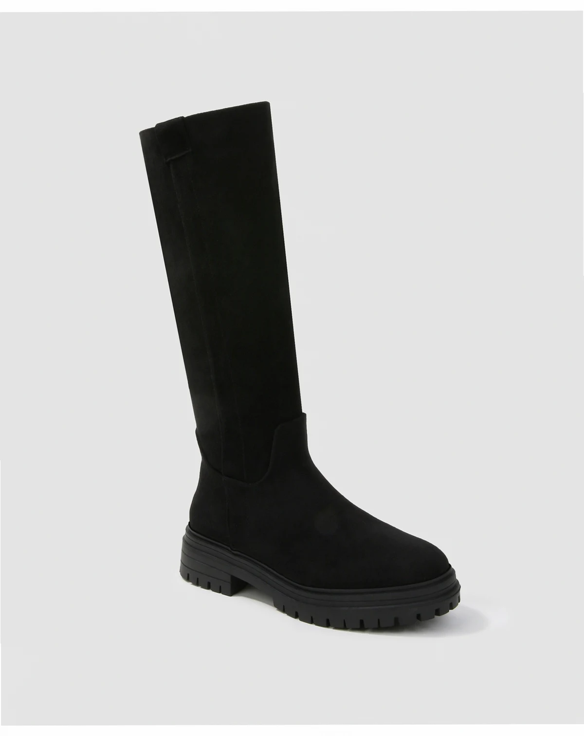 Women's Beverly Microfiber Suede Lug Sole Boots