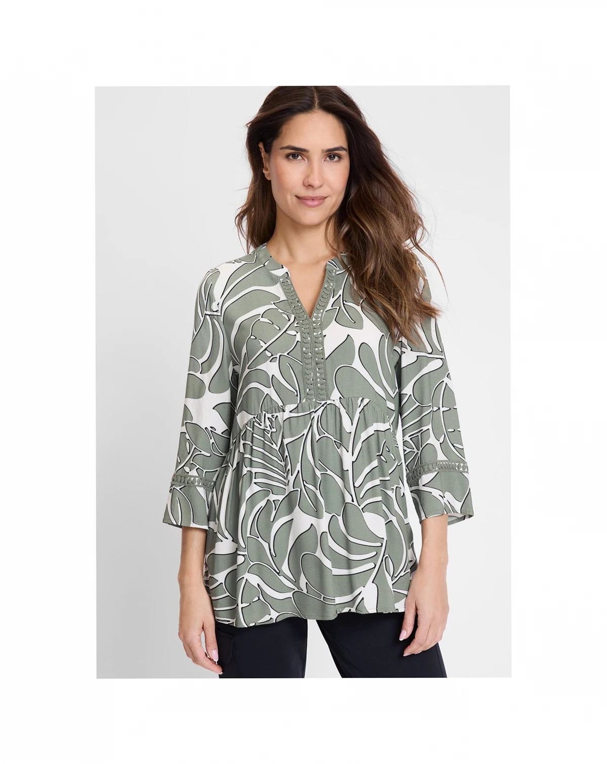 Women's Tunic Swing Blouse