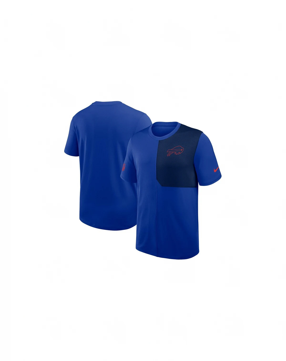 Men's Royal Buffalo Bills Sideline UV Performance Coach Shirt