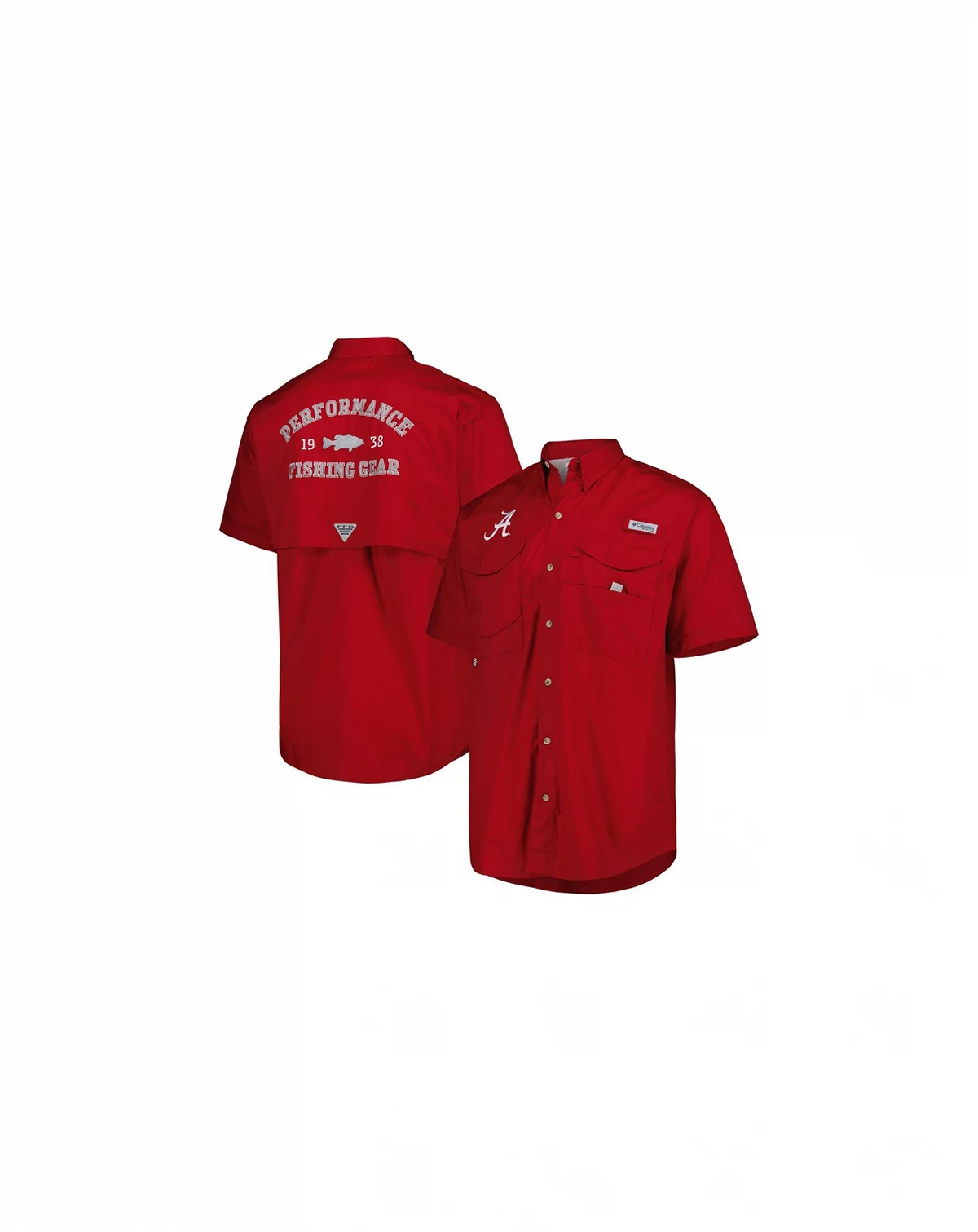 Men's Crimson Alabama Crimson Tide Bonehead Button-Up Shirt