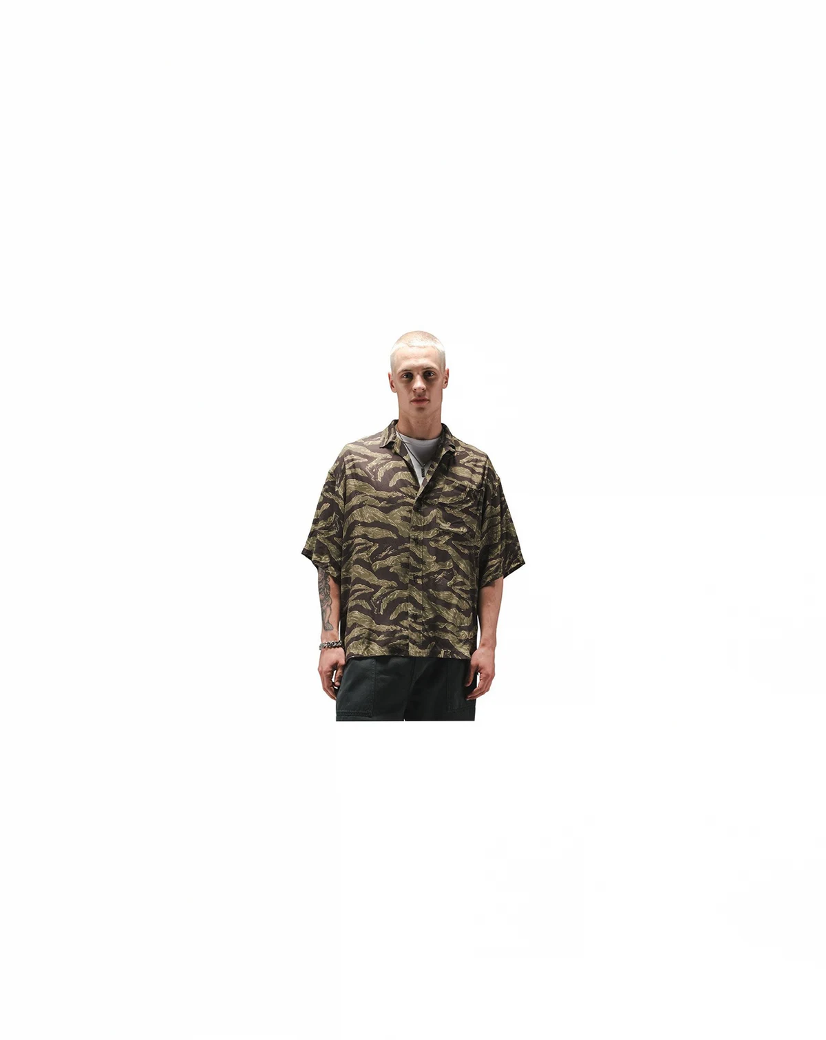 Men's Camo Relaxed Camp Shirt