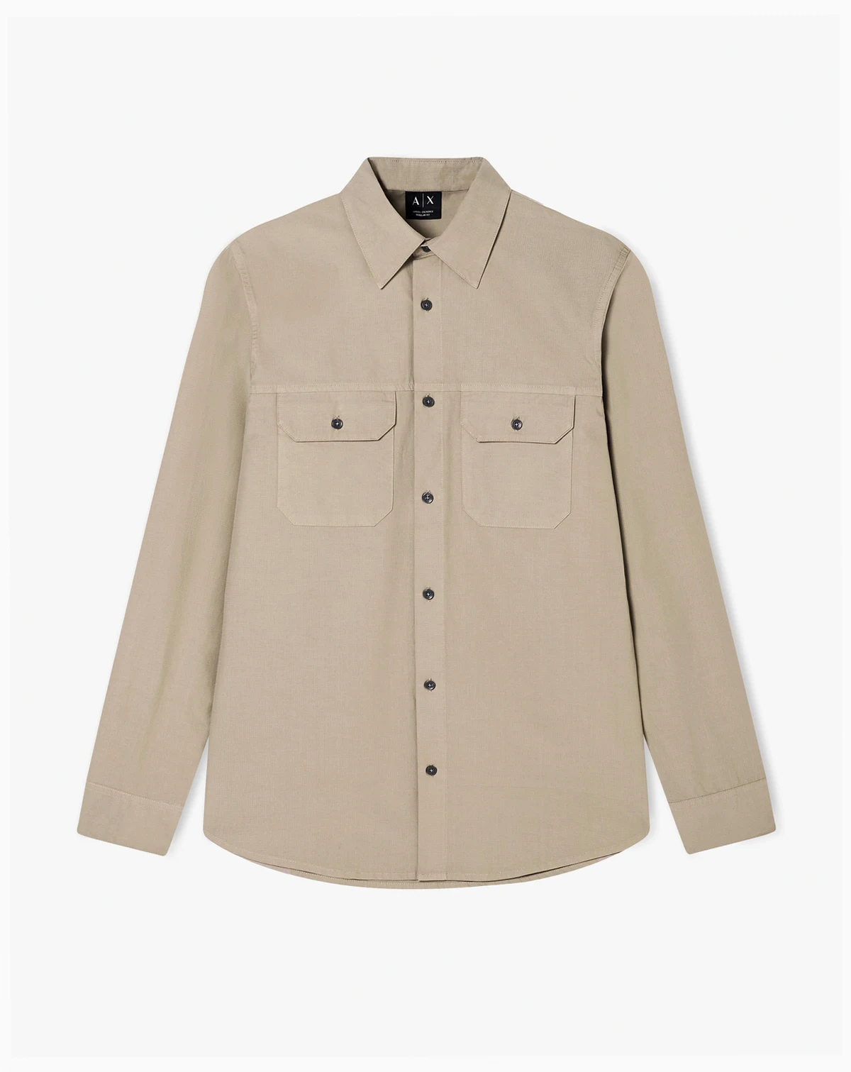 Men's Long Sleeve Ripstop Pocket Shirt