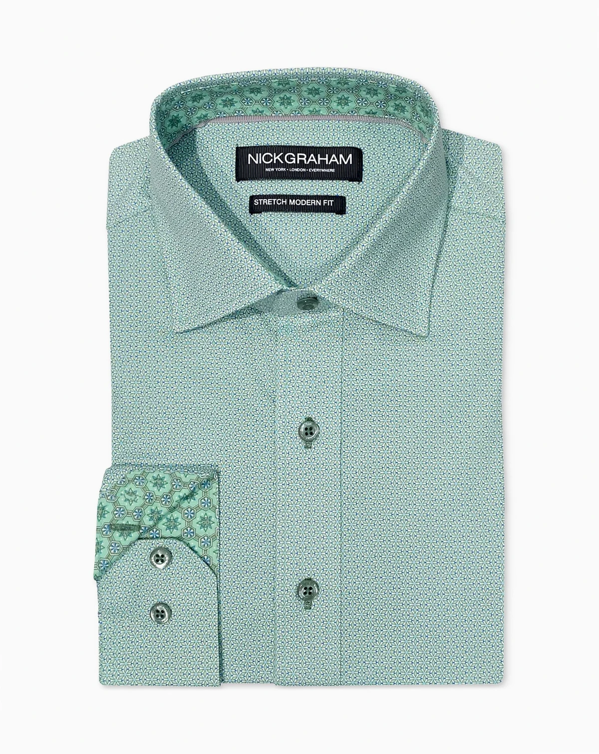 Men's Kaleidoscope Star Dress Shirt