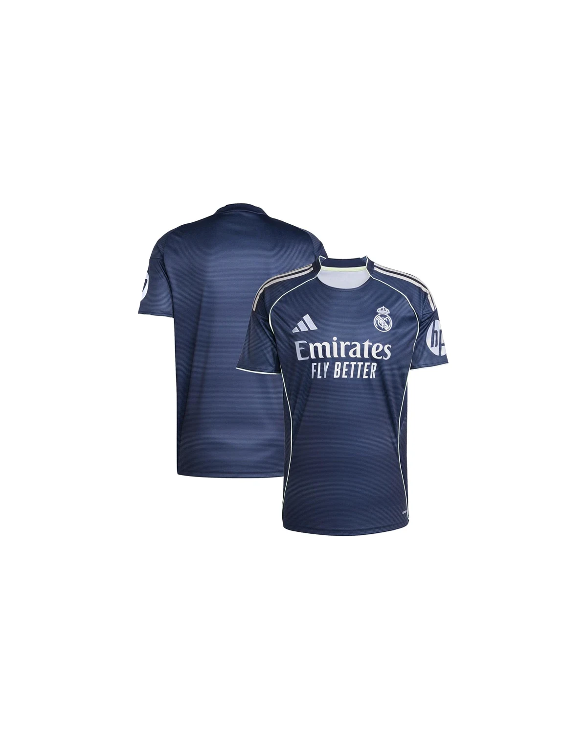 Men's Blue Real Madrid 2025/26 Away Replica Jersey