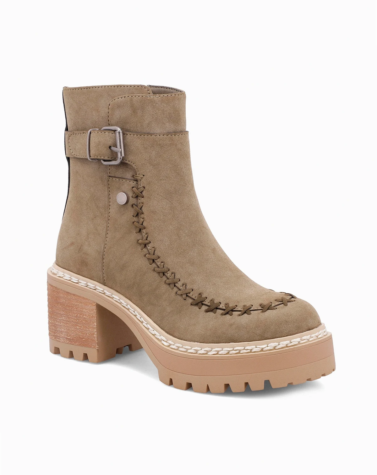 Women's Toula Lug Sole Whipstitch Booties