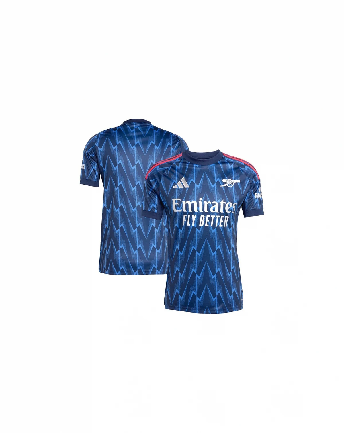 Men's Blue Arsenal 2025/26 Away Replica Jersey