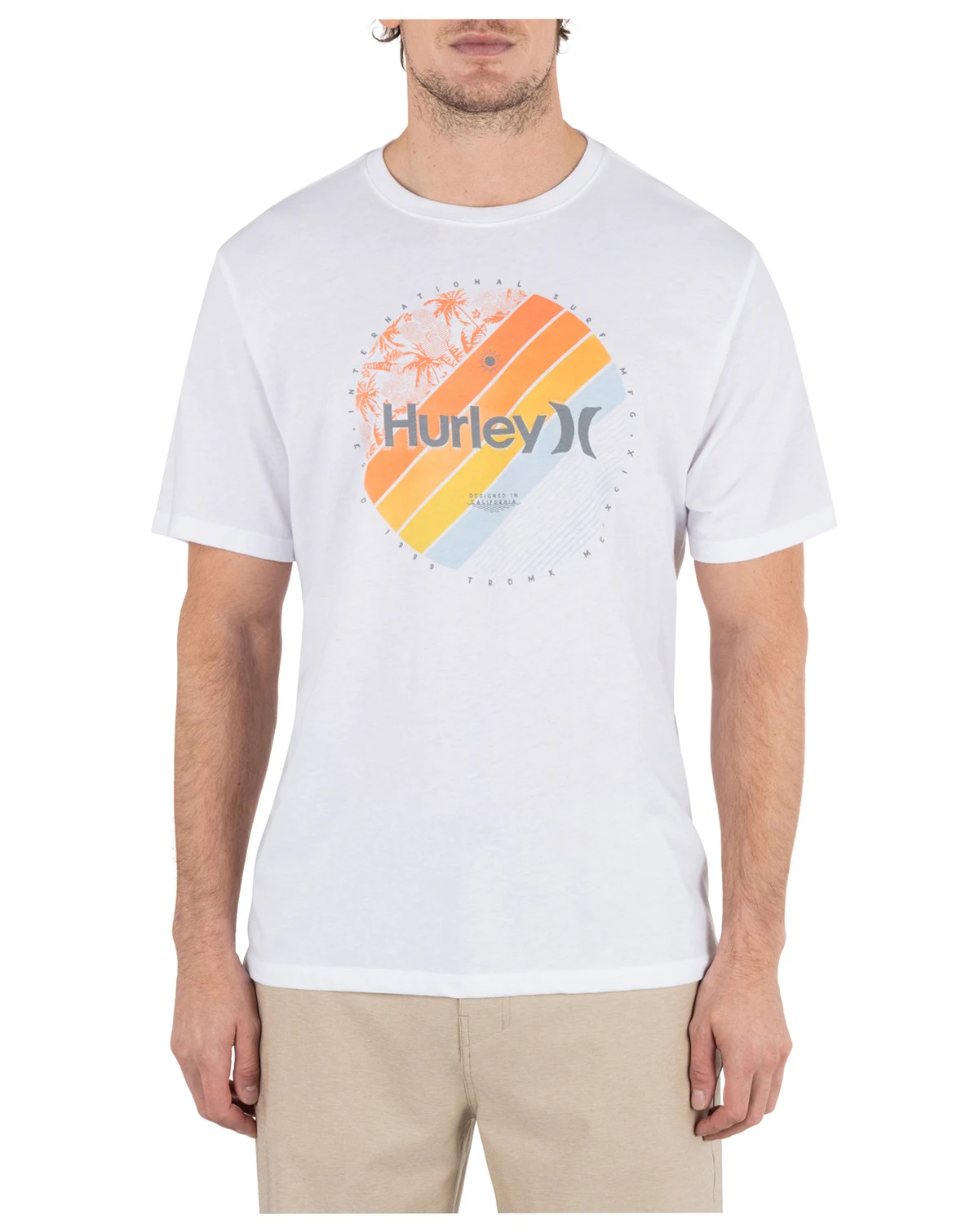 Men's Linear Palm Short Sleeve T-Shirt
