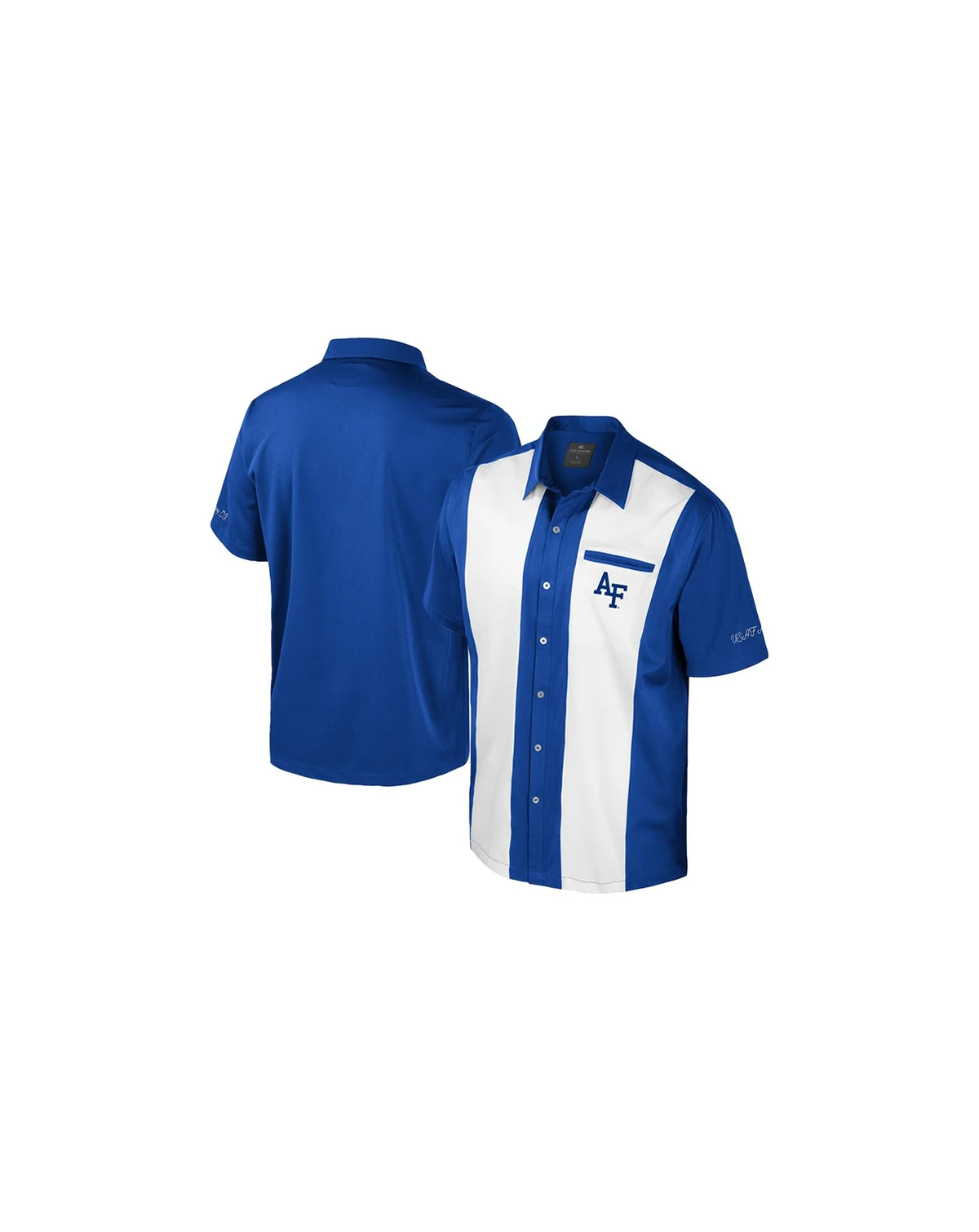 Men's Royal Air Force Falcons Strike Bowling Button-Up Shirt