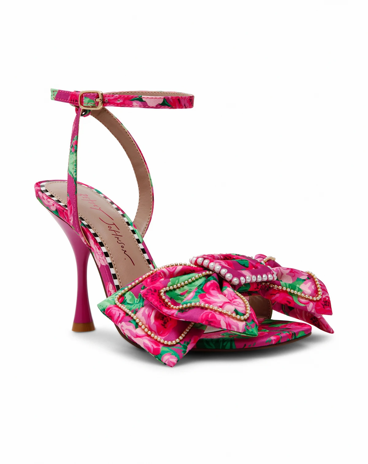 Women's Denly Bow Two-Piece Stiletto Dress Sandals