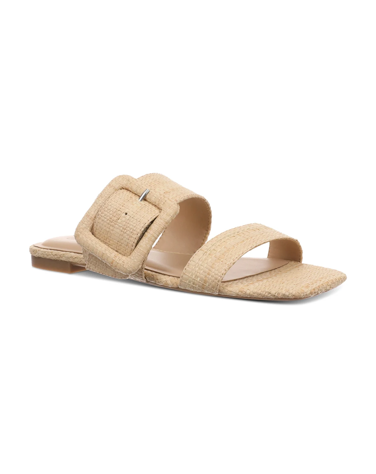 Women's Paulina Buckled Two-Band Flat Sandals, Created for Macy's