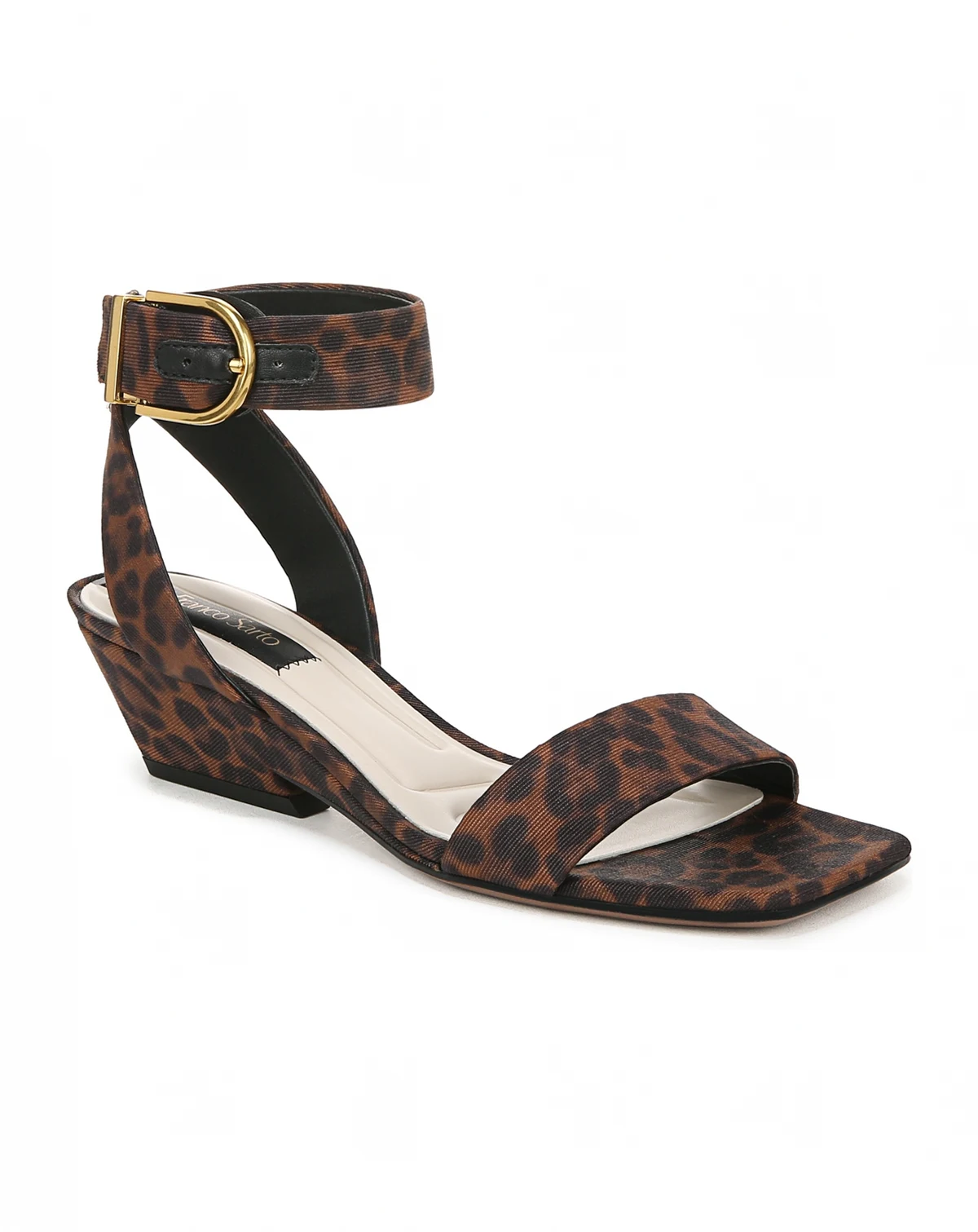 Women's Savini Open Square Toe Ankle Strap Dress Sandals