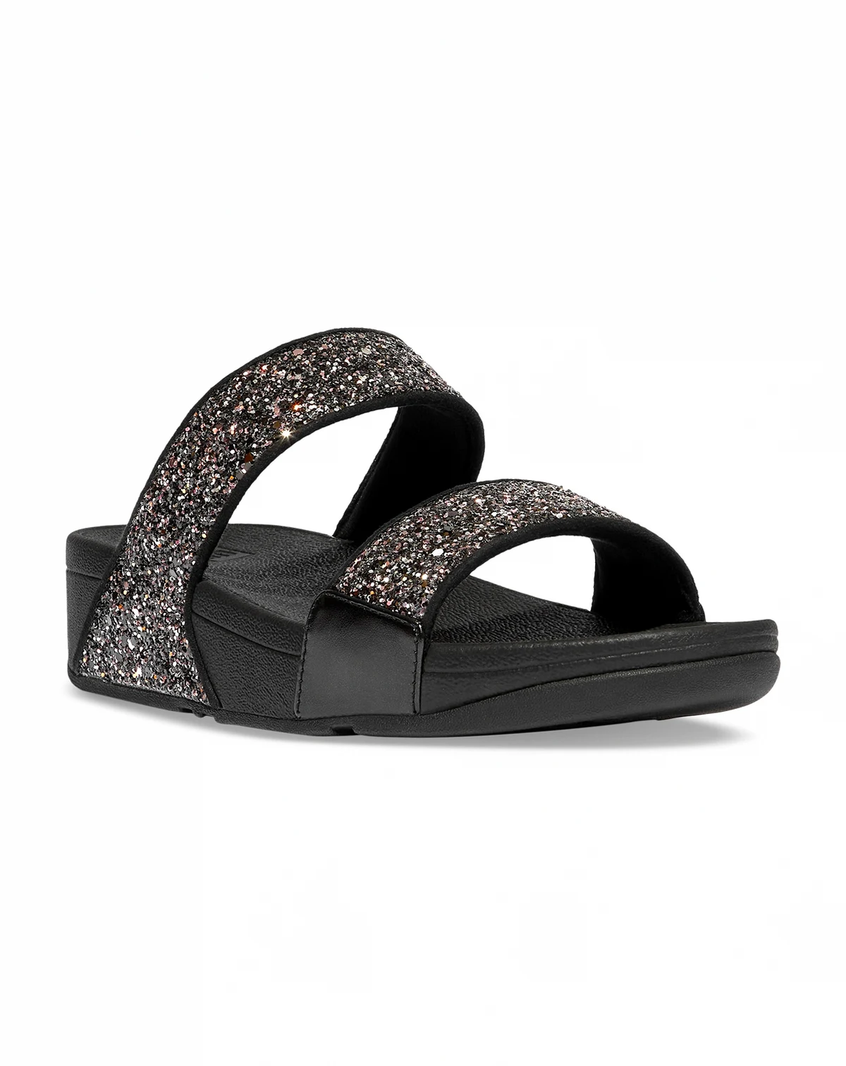 Women's Lulu Multi-Tonal Glitter Wedge Sandals