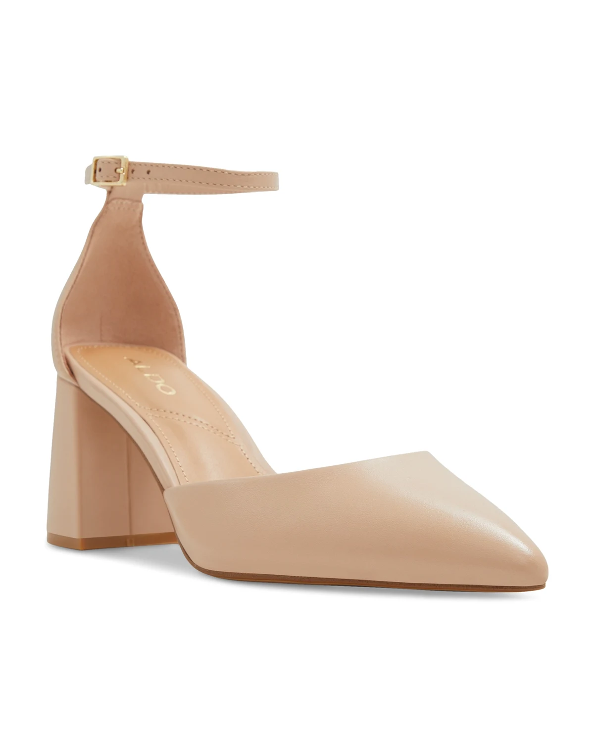Women's Jan Pointed Toe Ankle-Strap Block-Heel Sandals