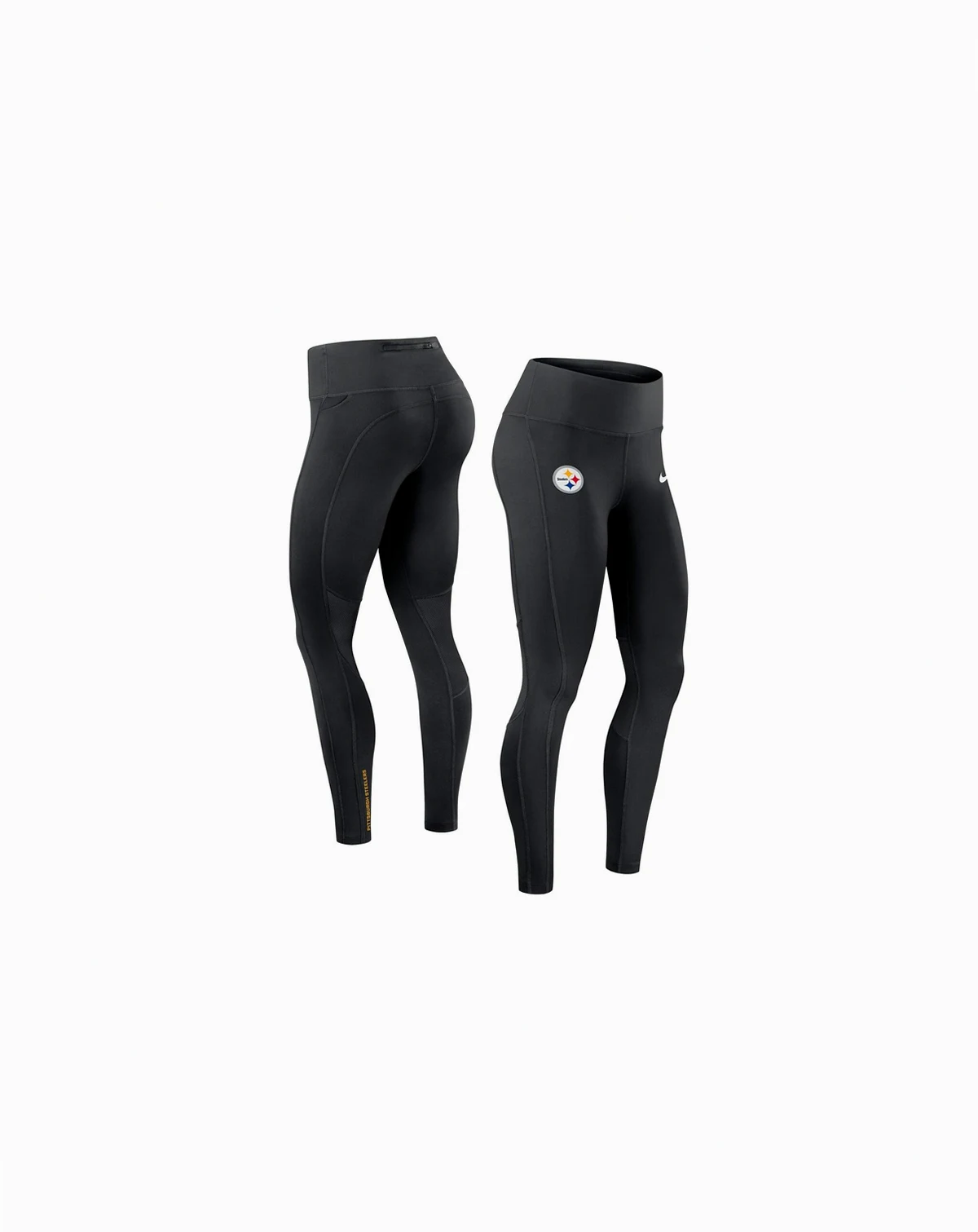 Women's Black Pittsburgh Steelers Primetime Epic Fast Dri-FIT Leggings