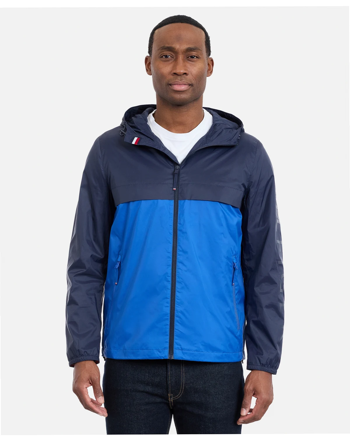 Men's Hooded Windbreaker Jacket