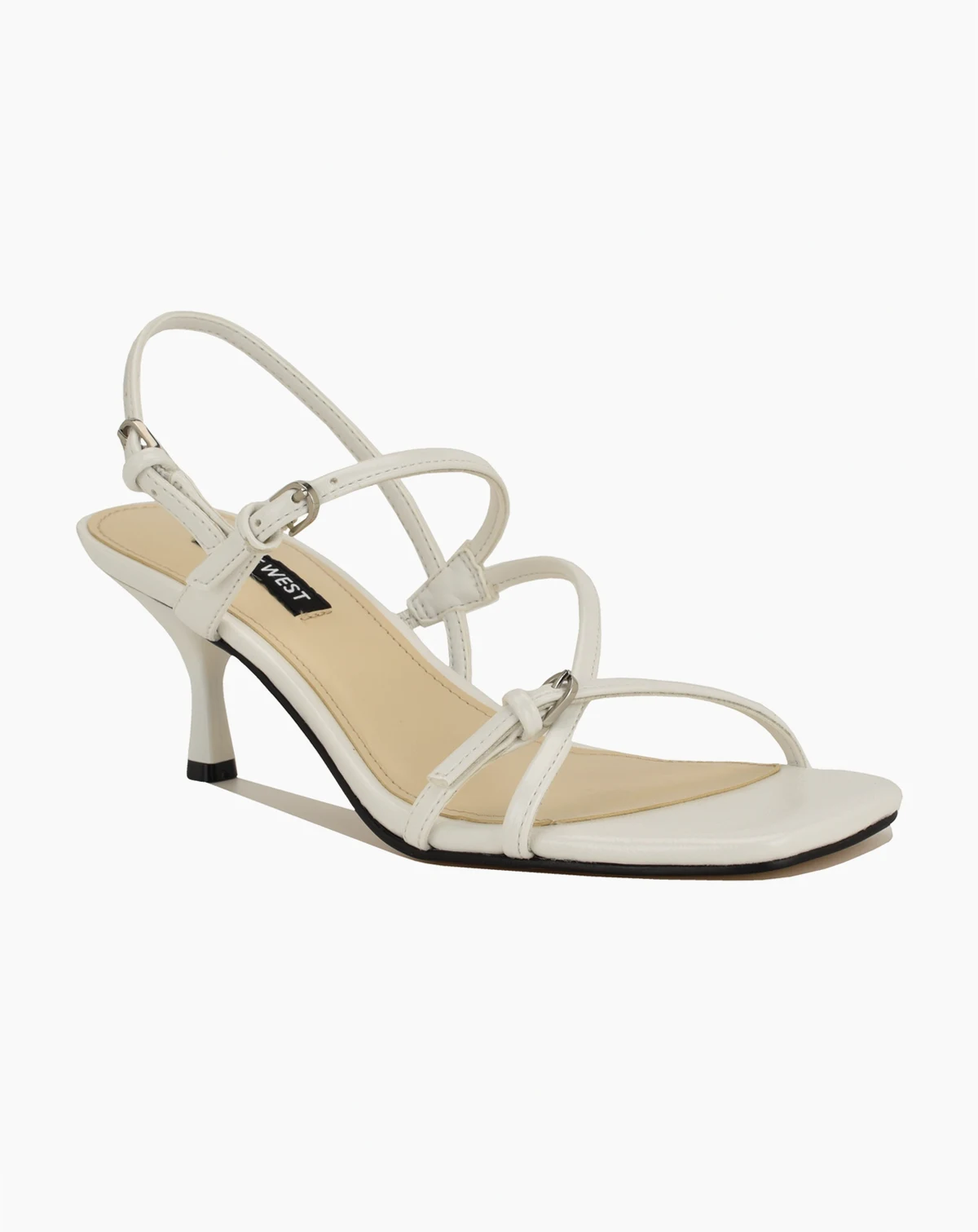 Women's Hayla Strappy Kitten Heel Slingback Sandals