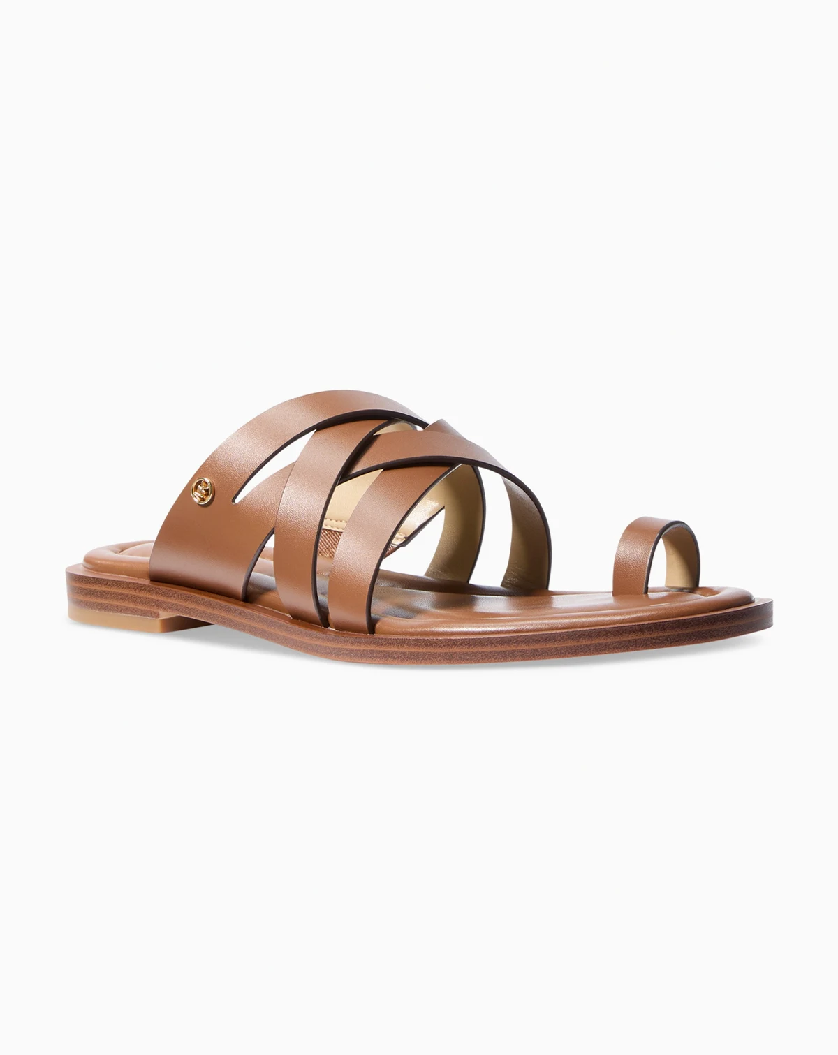 Nora Toe Ring Leather Sandals