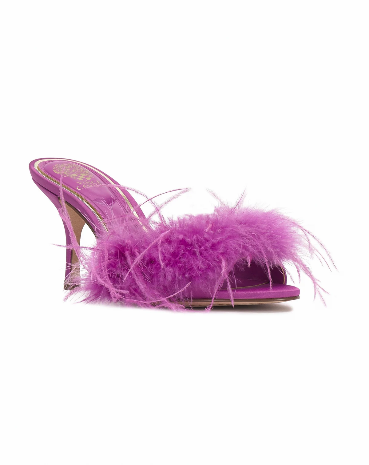 Women's Paelly High-Heel Feathered Dress Sandals