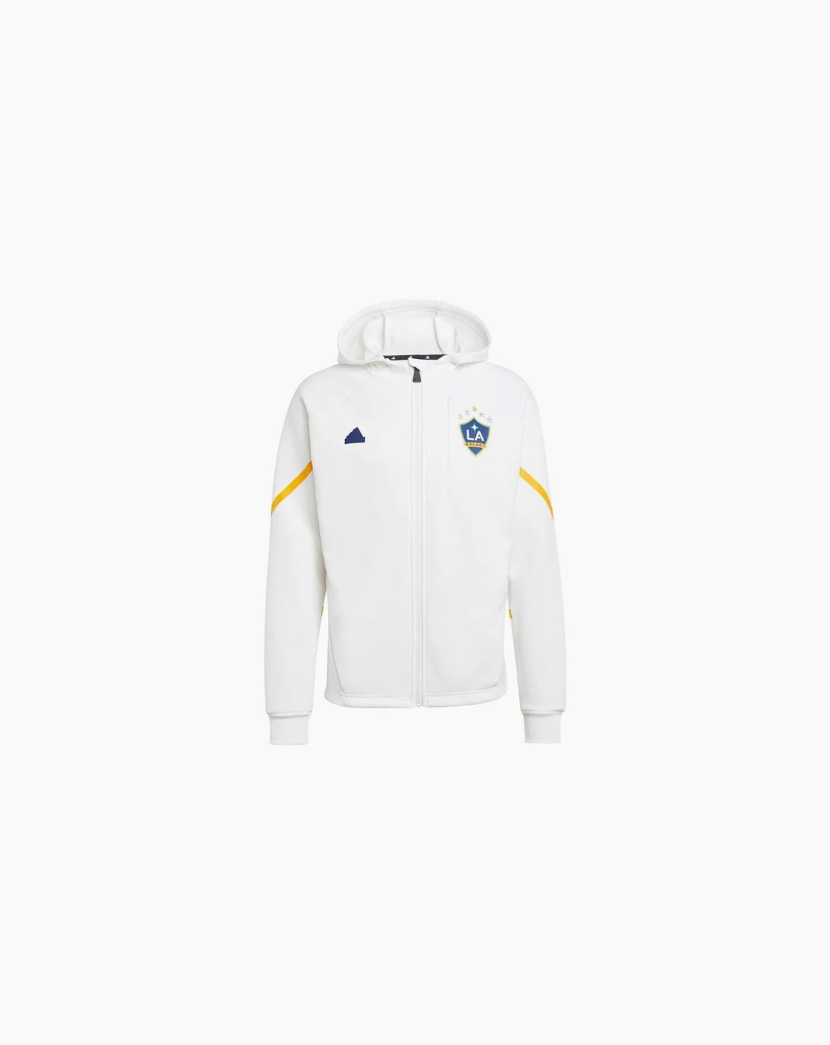 Men's  White LA Galaxy 2024 Anthem Travel Full-Zip Jacket