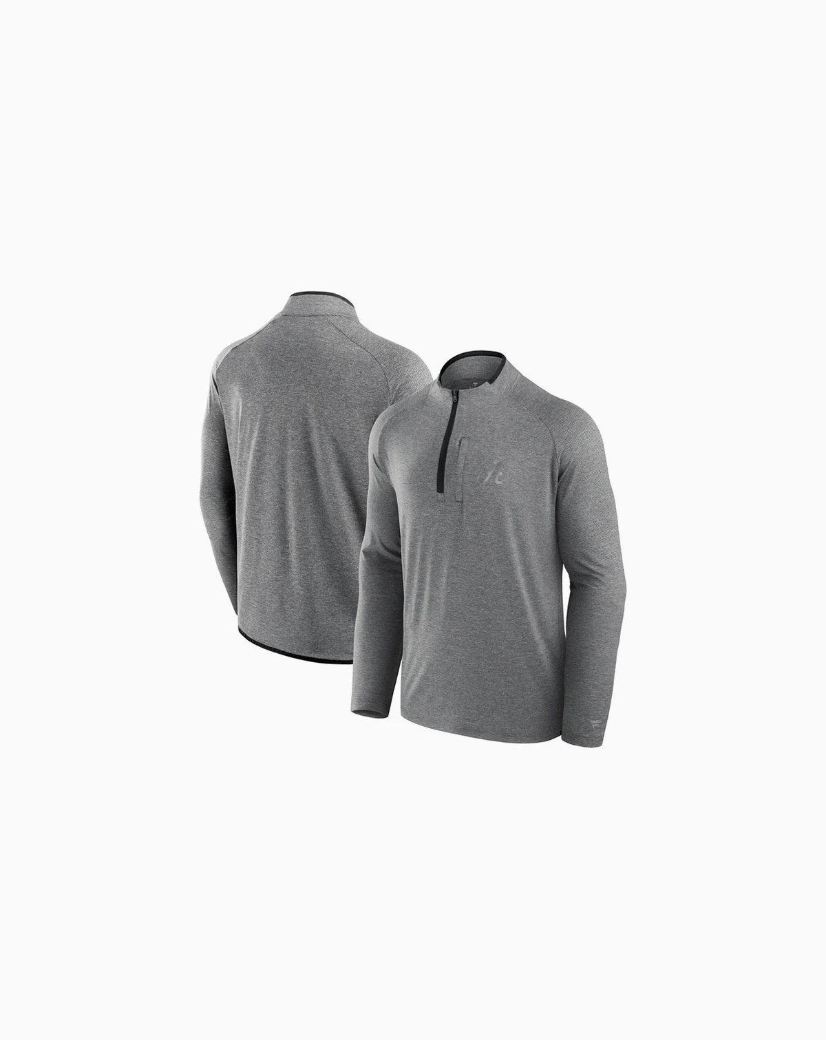 Men's Black Alabama Crimson Tide Mock Neck Half-Zip Pullover Jacket