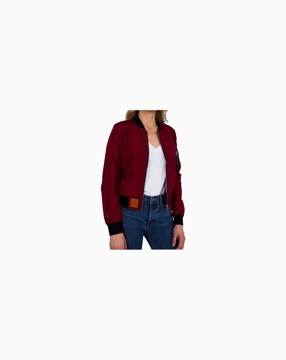Women's Ma1 Jacket - D.Red