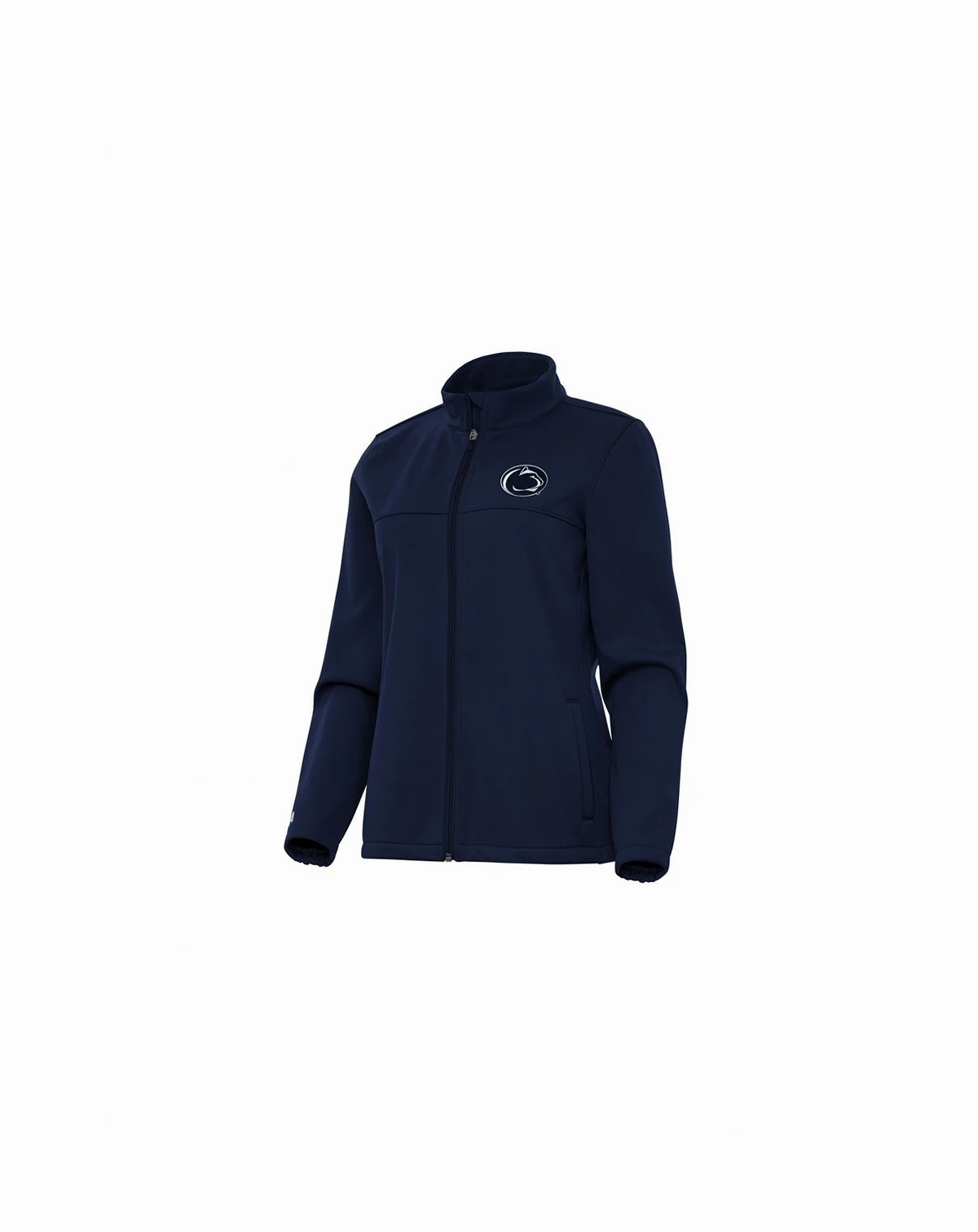 Women's Navy Penn State Nittany Lions Links 2 Full-Zip Golf Jacket