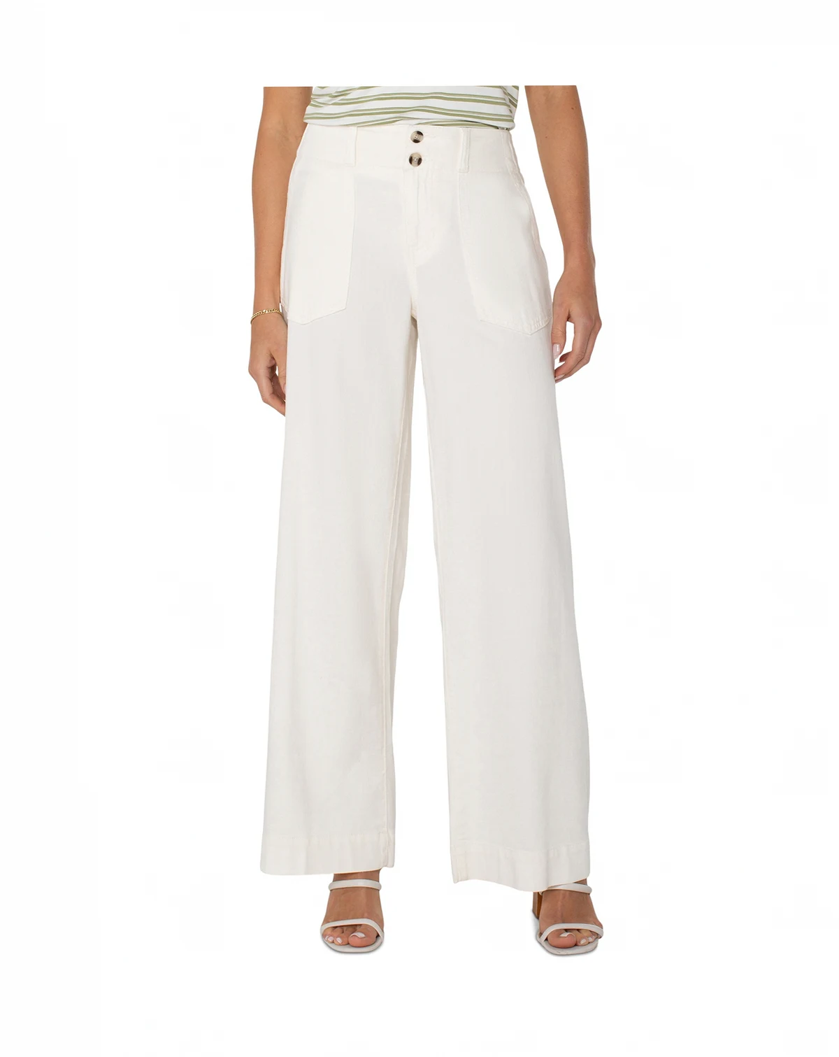 Women's Utility Patch Pocket Wide Leg Pants