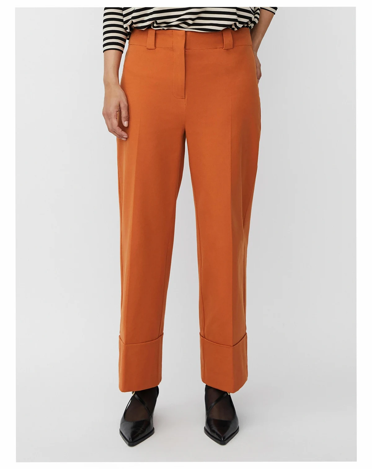 Women's Cropped Loose Leg Pants