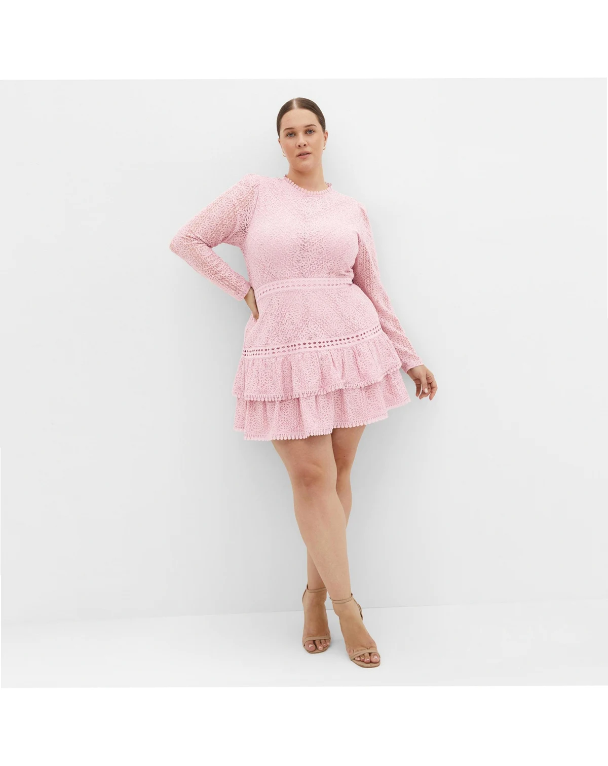 Plus Size Gabriella Lace Dress
