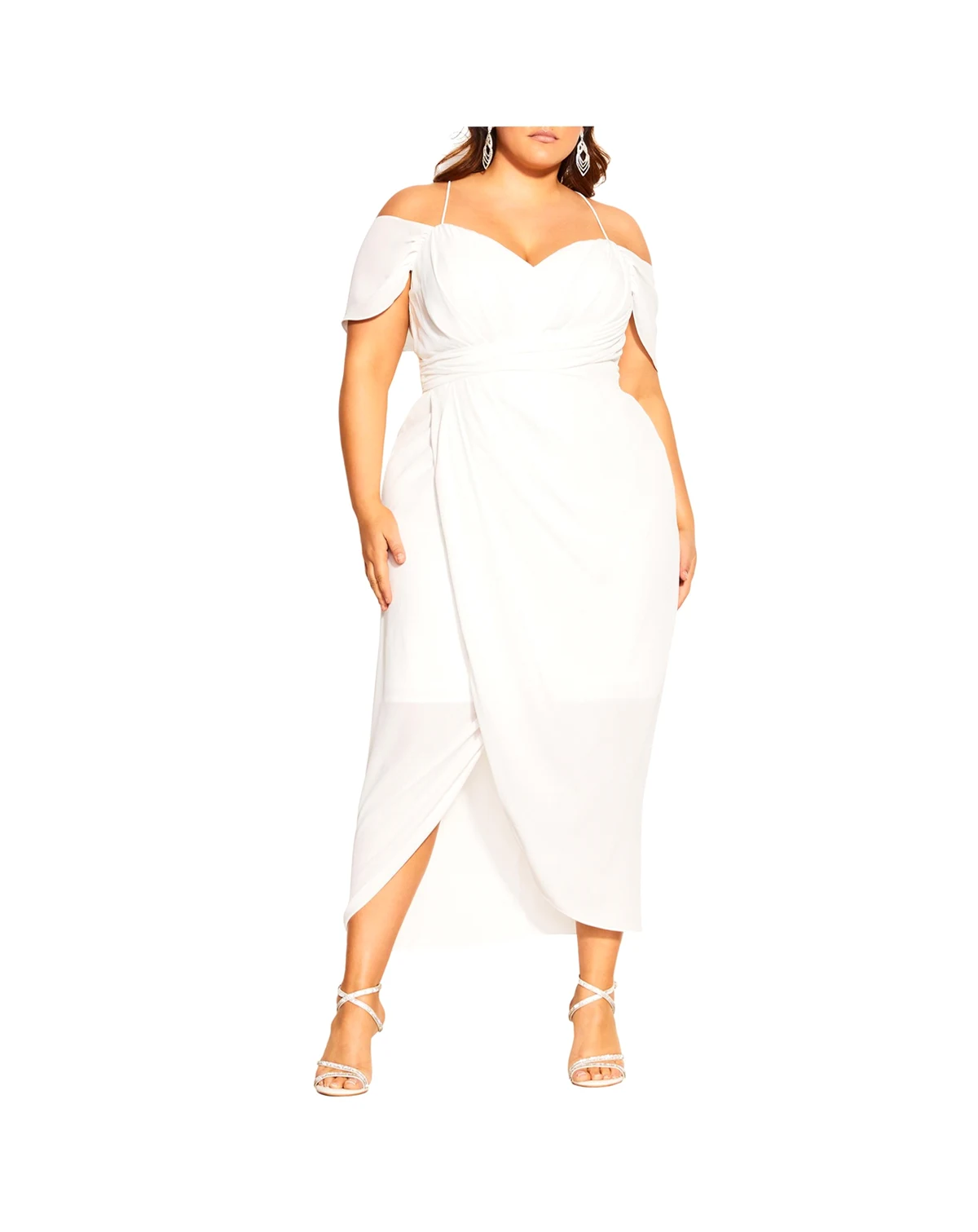 Plus Size Lace Angel Top