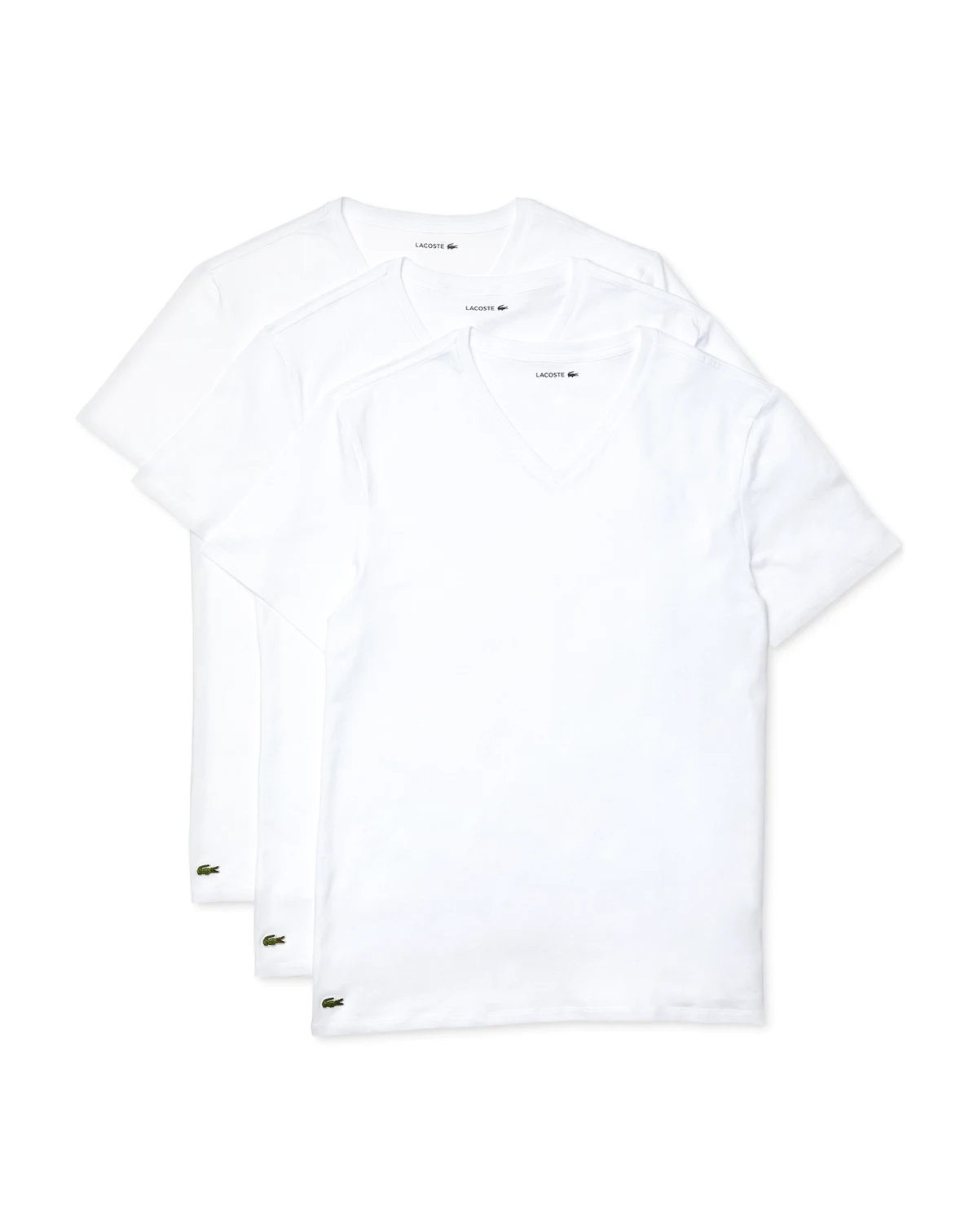 Men's 3-Pack Regular Fit V-Neck Undershirts