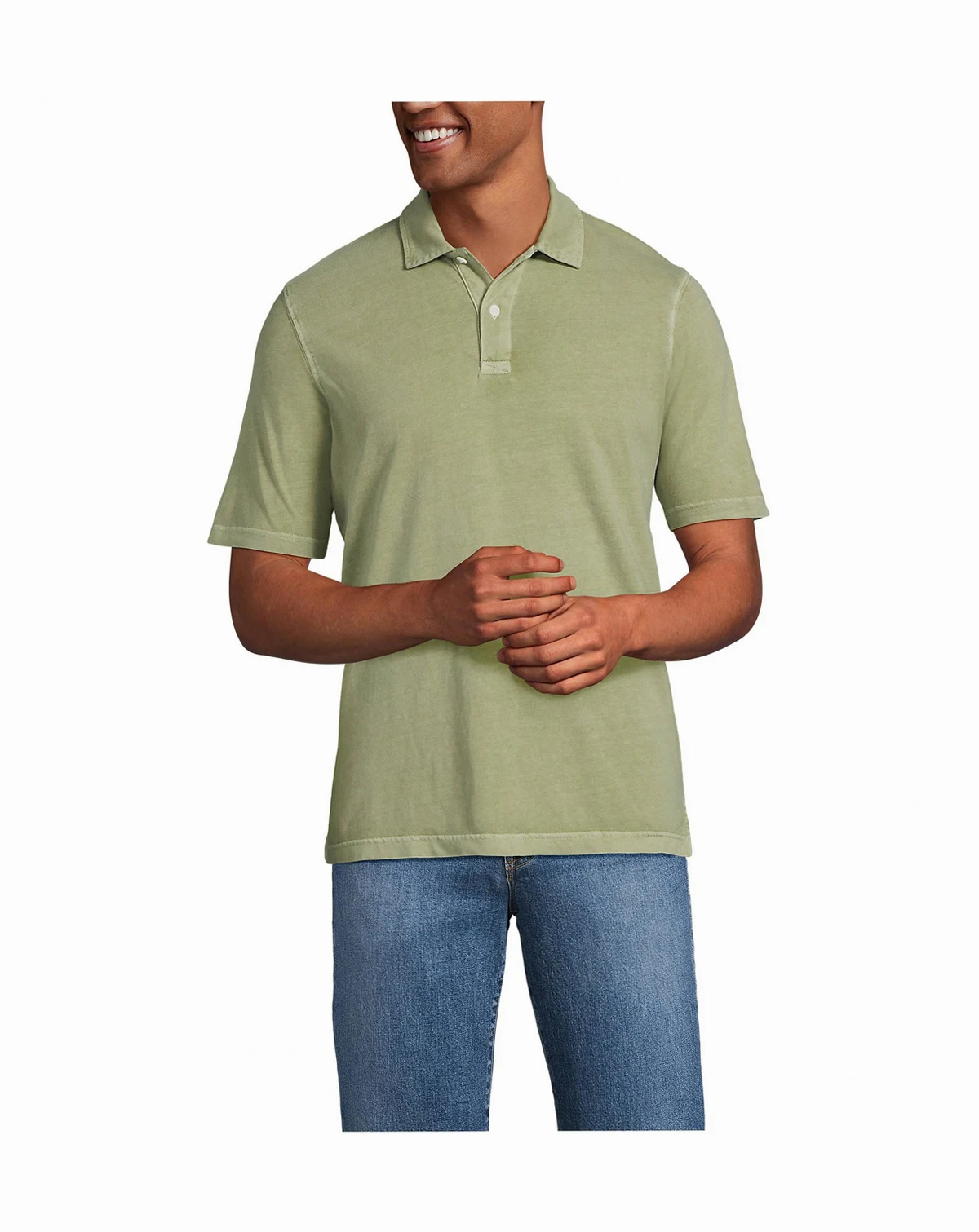 Men's Short Sleeve Sun Faded Super T Polo