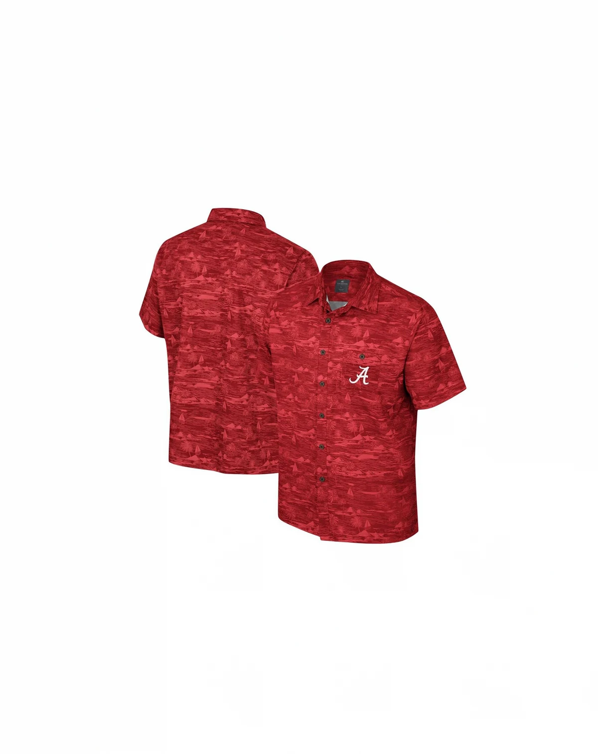 Men's Crimson Alabama Crimson Tide Ozark Button-Up Shirt