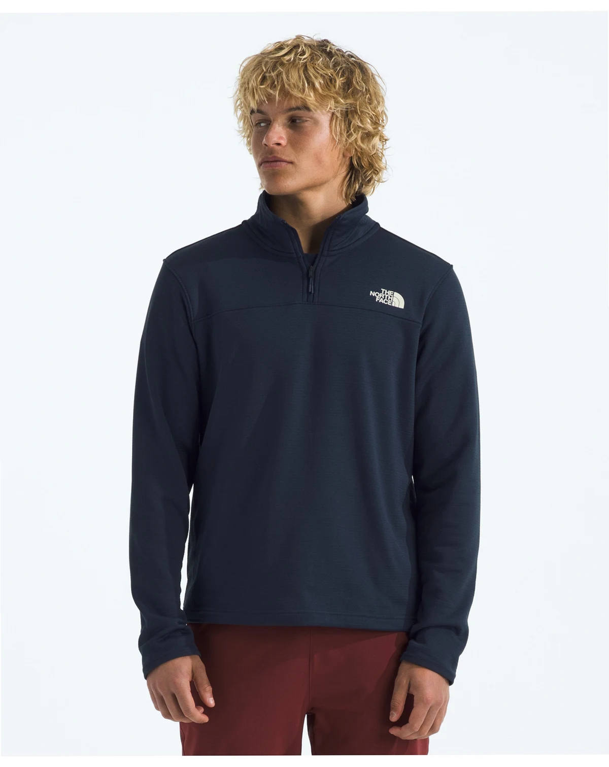 Men's Cedar Trail Grid Quarter-Zip Jacket