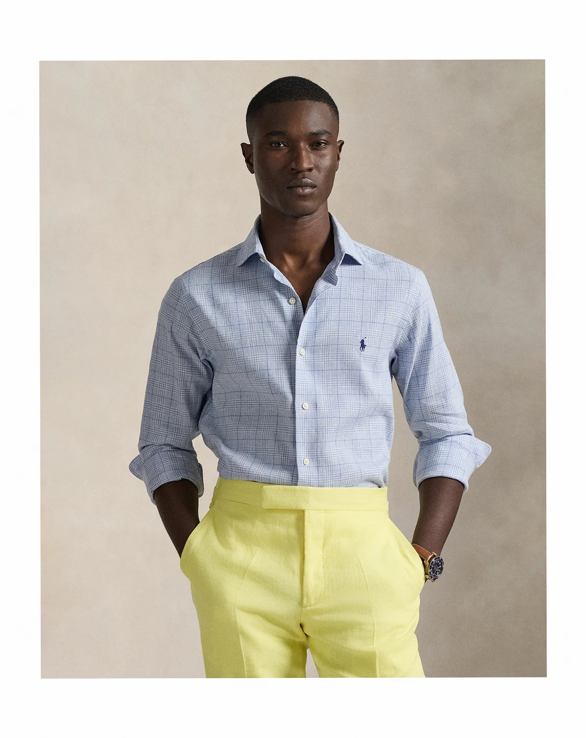 Men's Classic-Fit Checkered Shirt