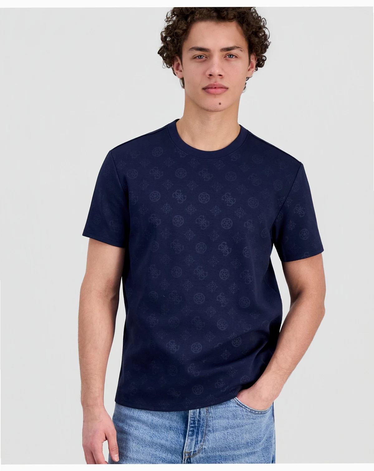 Men's Nico Embossed Knit T-Shirt