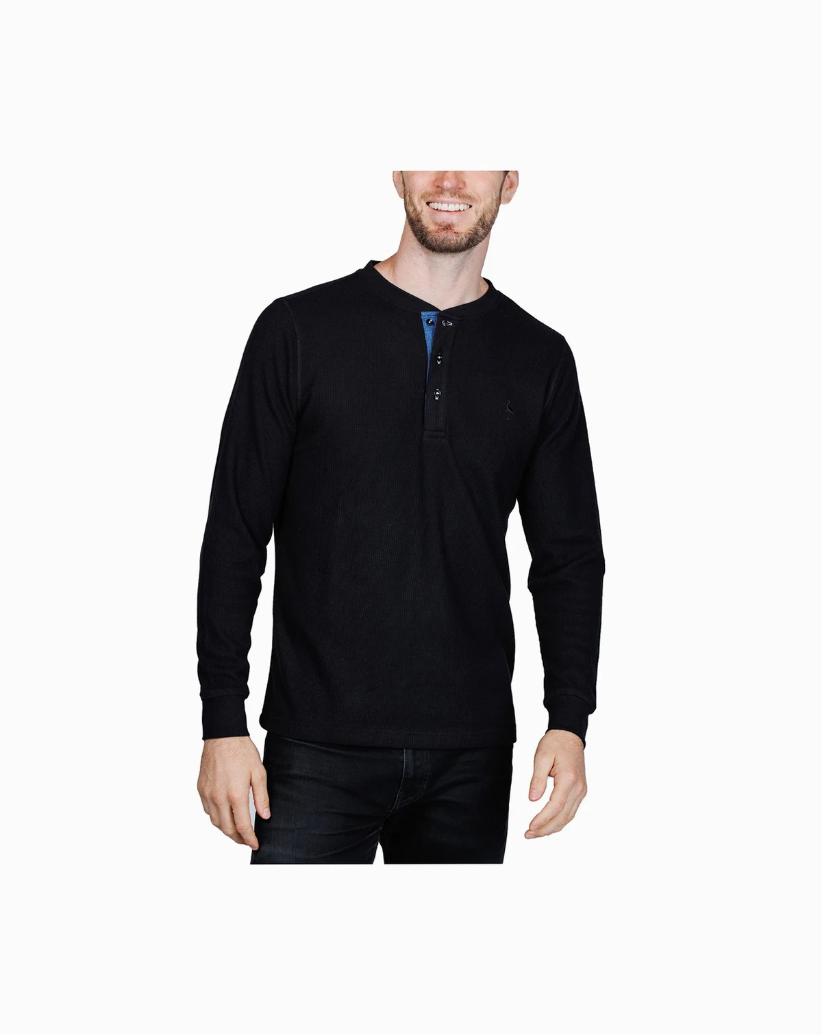 Men's Cozy Knit Henley T-Shirts