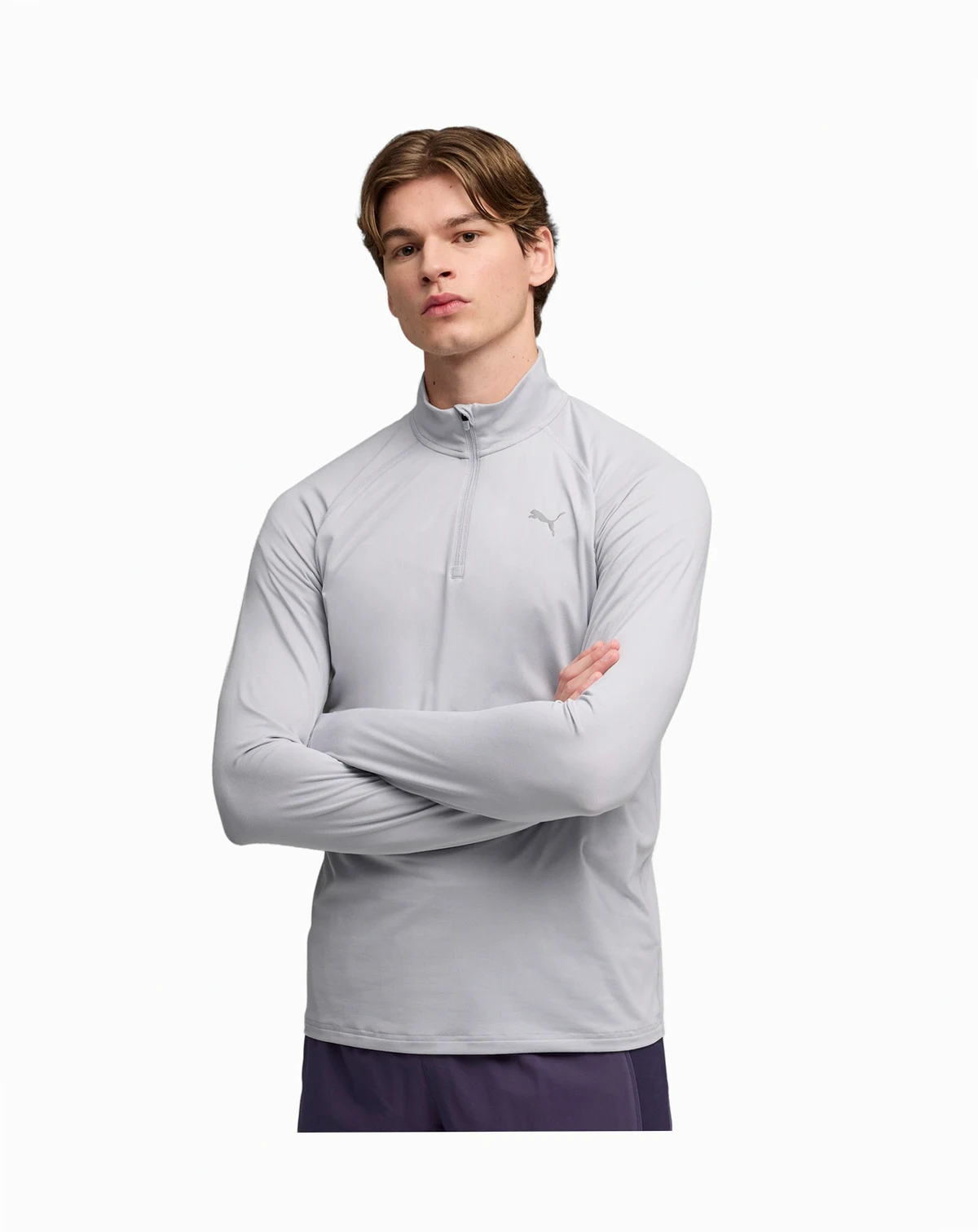 Men's M Run Velocity Quarter-Zip T-Shirt