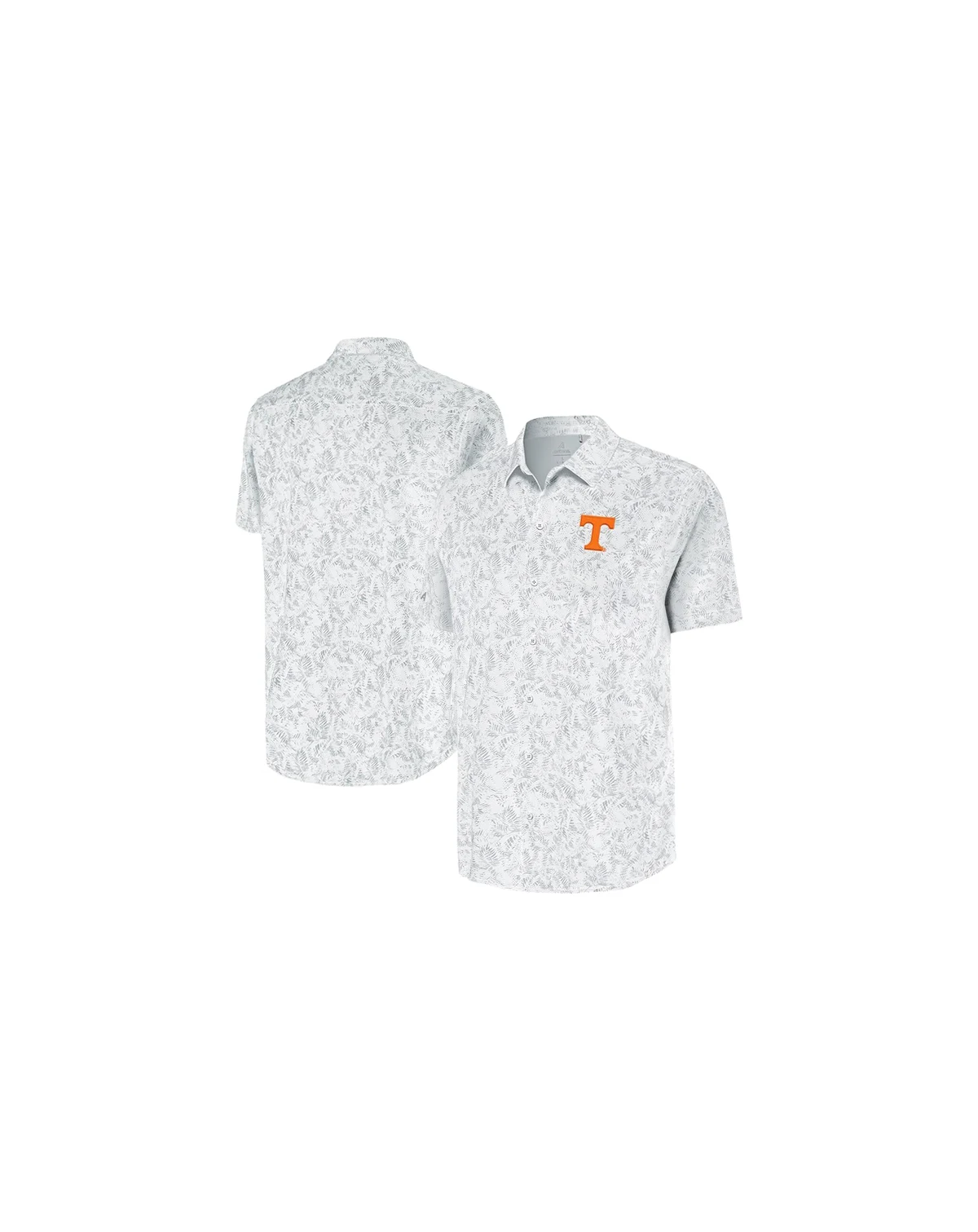 Men's White Tennessee Volunteers Lush Button-Up Shirt