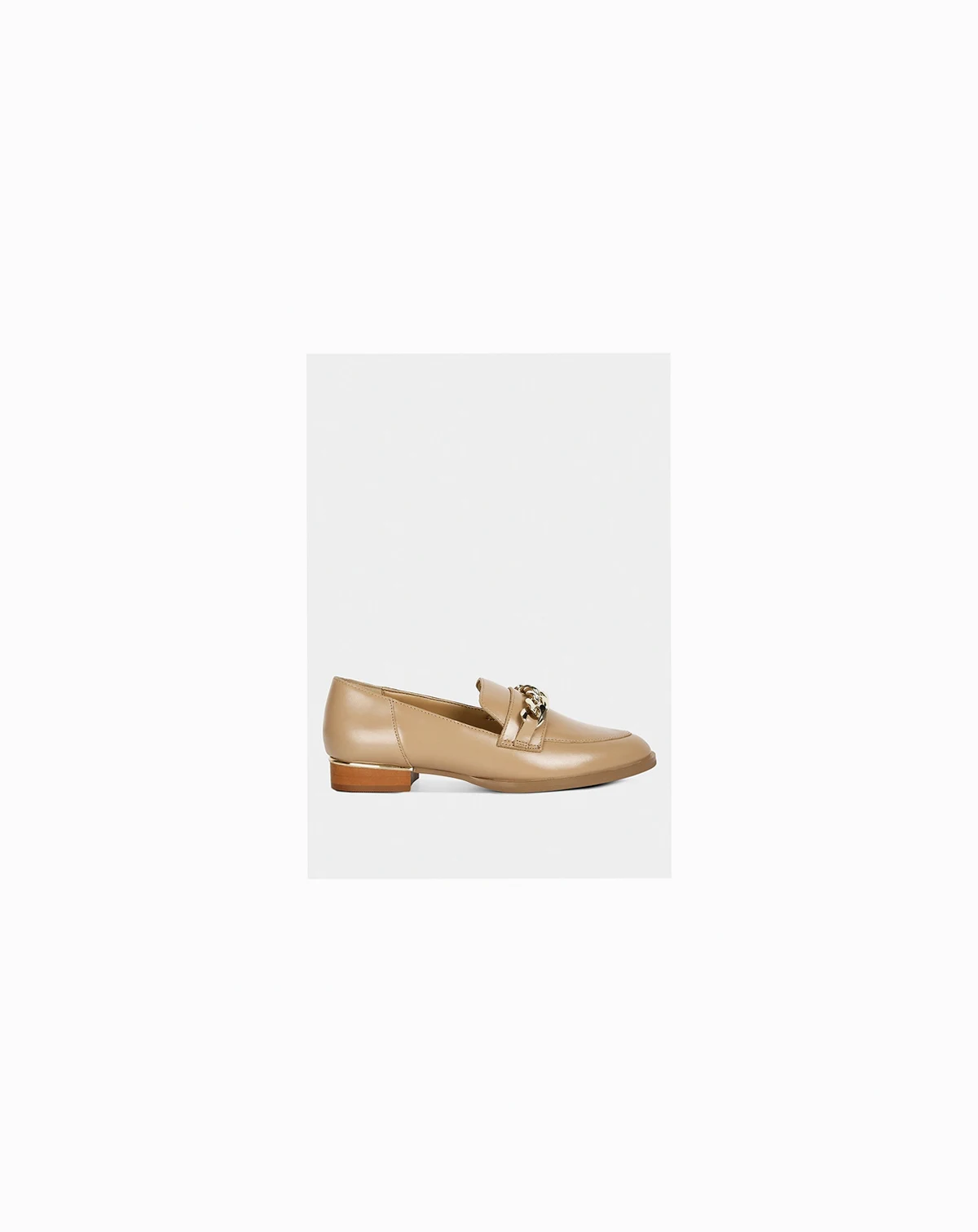 Womens Pola Leather Horsebit Loafers