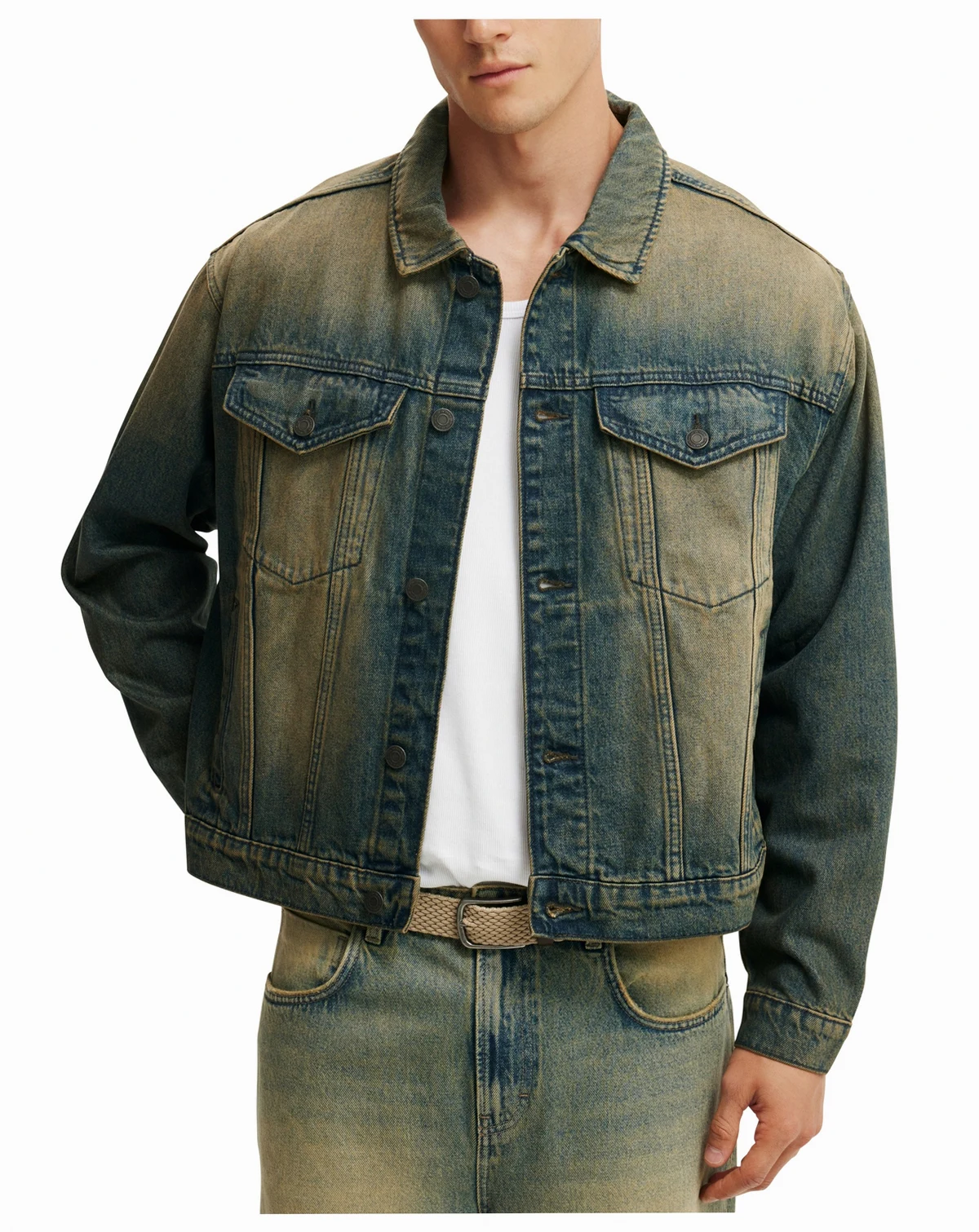 Men's Denim Trucker Jacket
