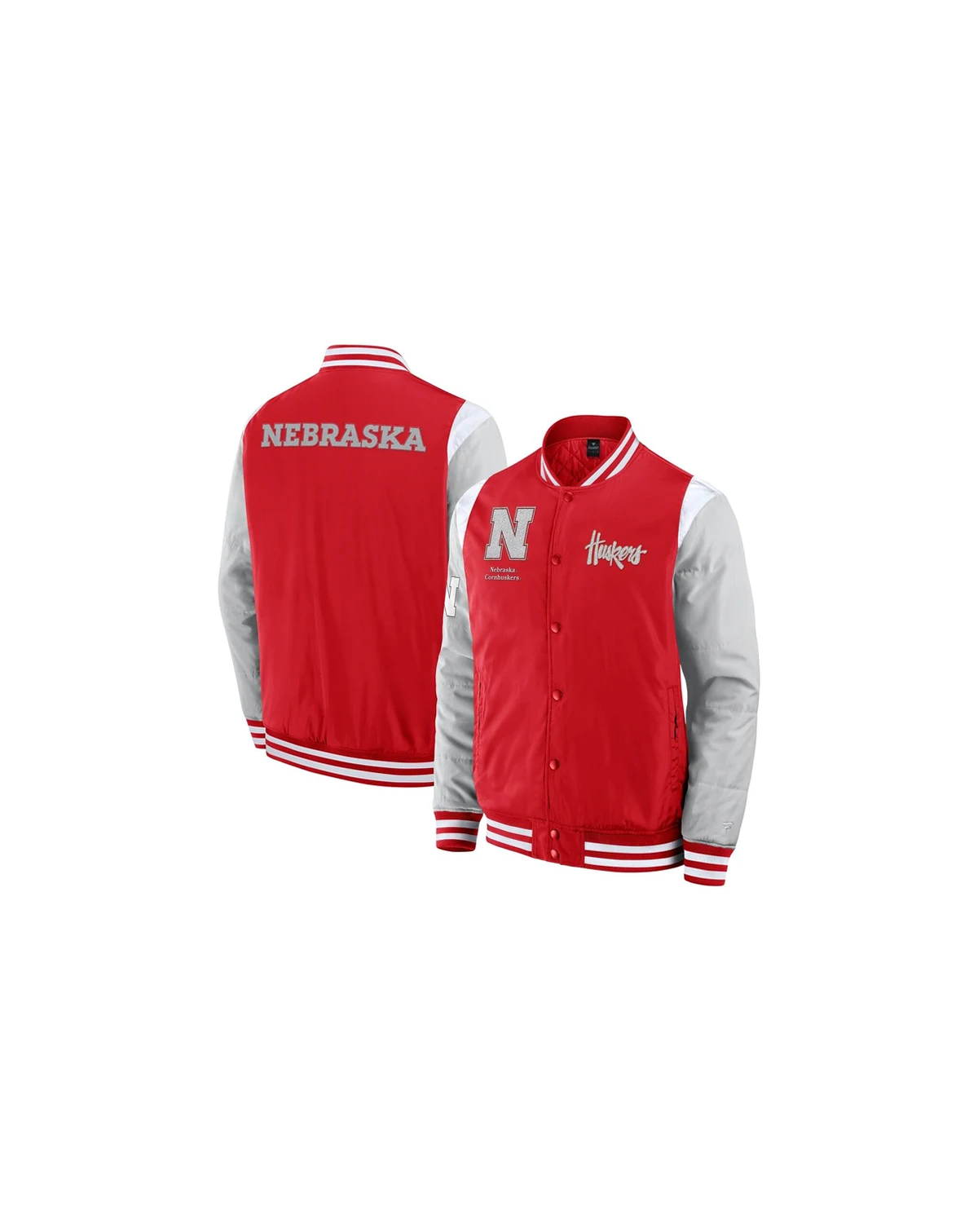 Men's Scarlet Nebraska Huskers Elements Elite Full-Snap Jacket