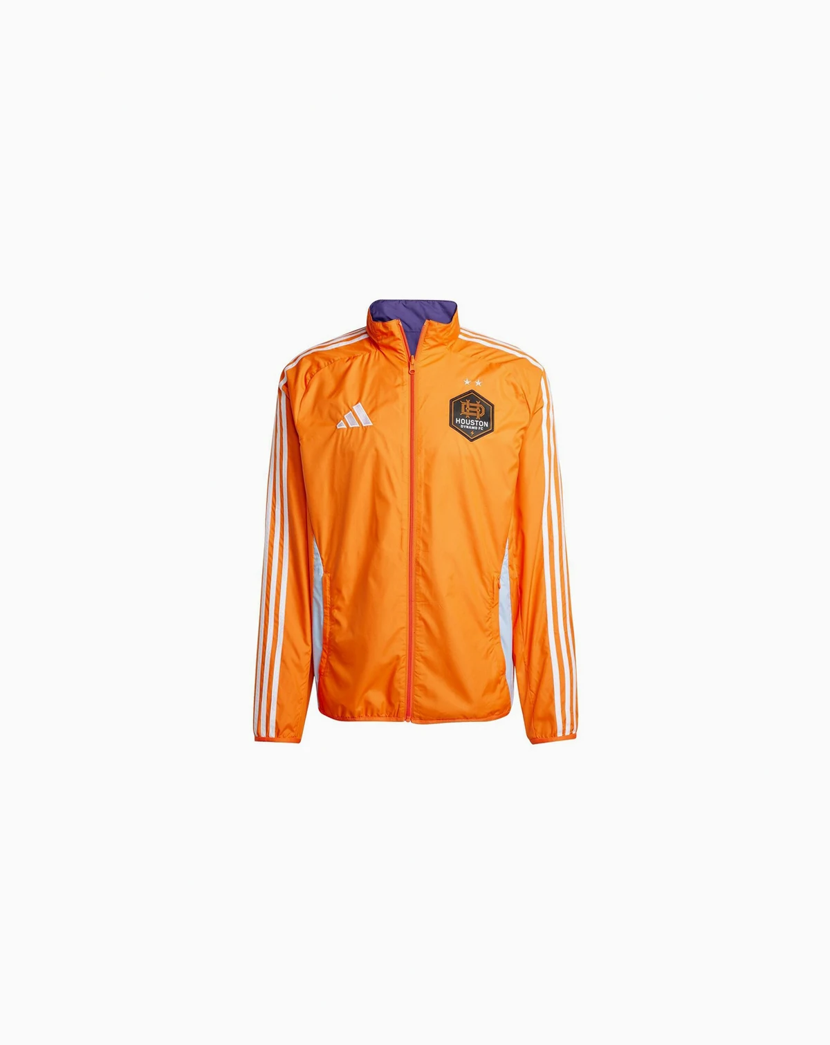 Men's Orange/Purple Houston Dynamo FC 2025 Anthem Reversible Full-Zip Jacket
