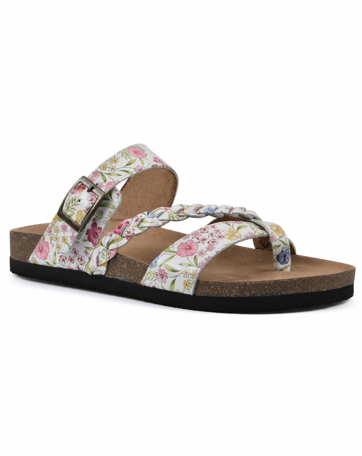 Women's Hazy Round Toe Flat Sandals